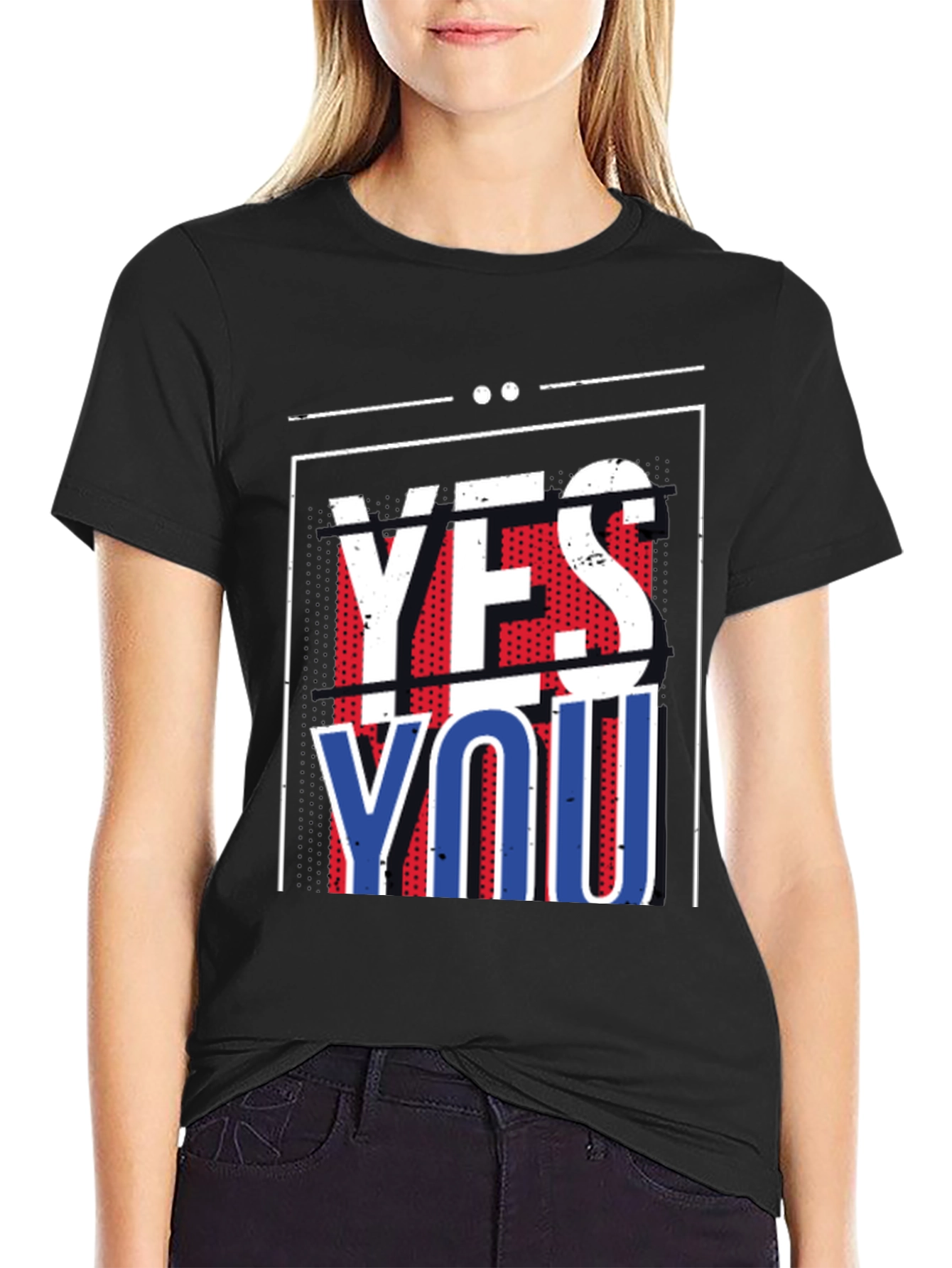 Yes You Graphic T-Shirt - Patriotic Design