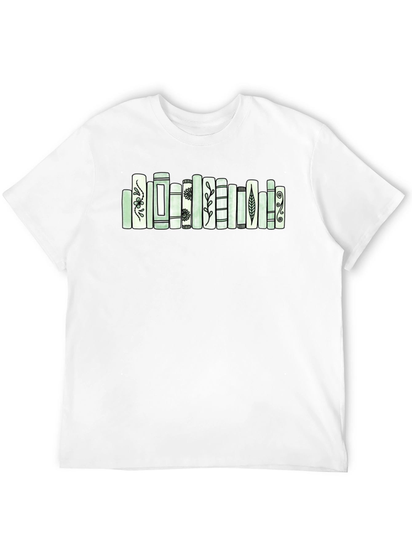 Book Lovers T-Shirt with Unique Book Design