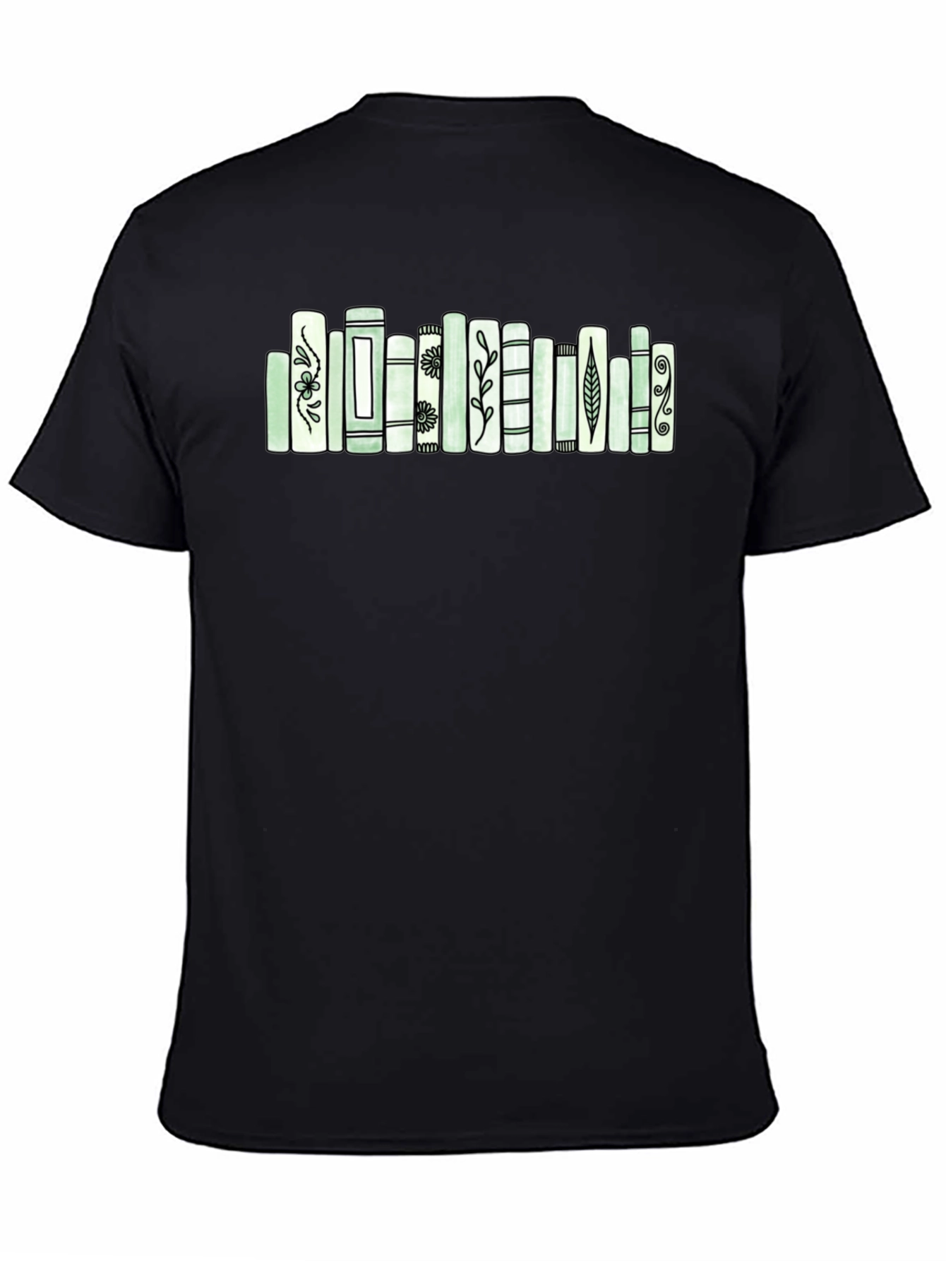 Book Lovers T-Shirt with Unique Book Design
