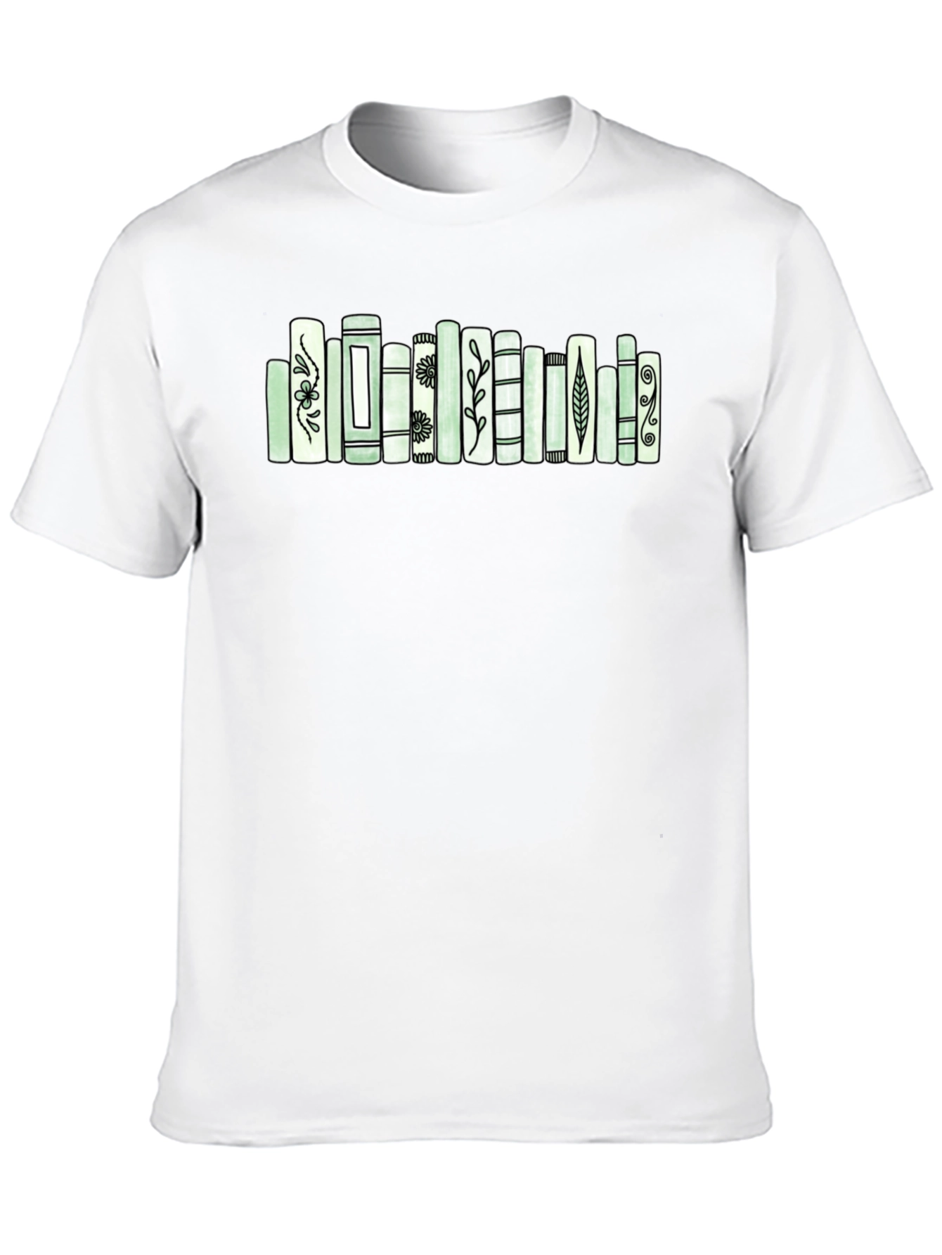 Book Lovers T-Shirt with Unique Book Design