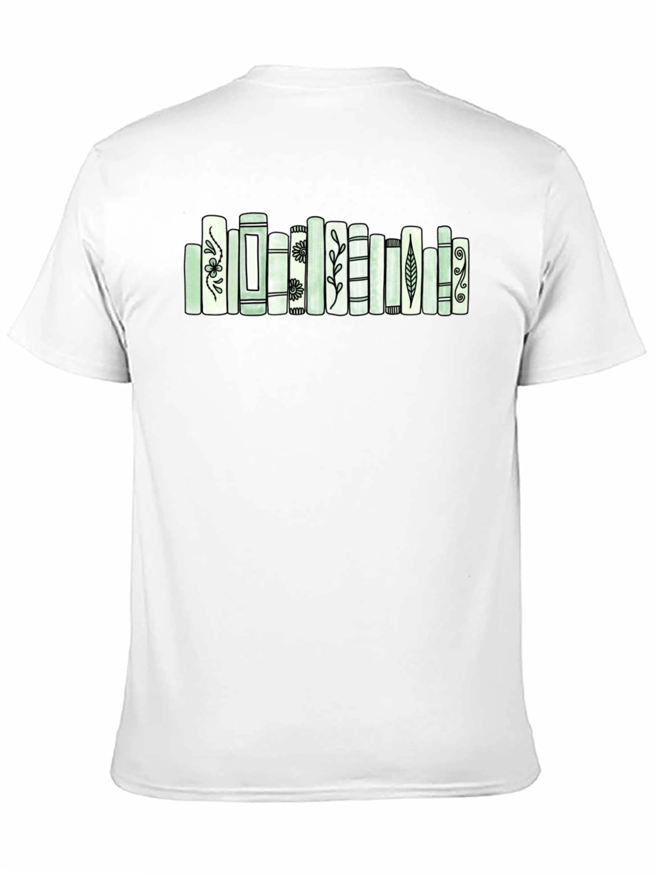 Book Lovers T-Shirt with Unique Book Design
