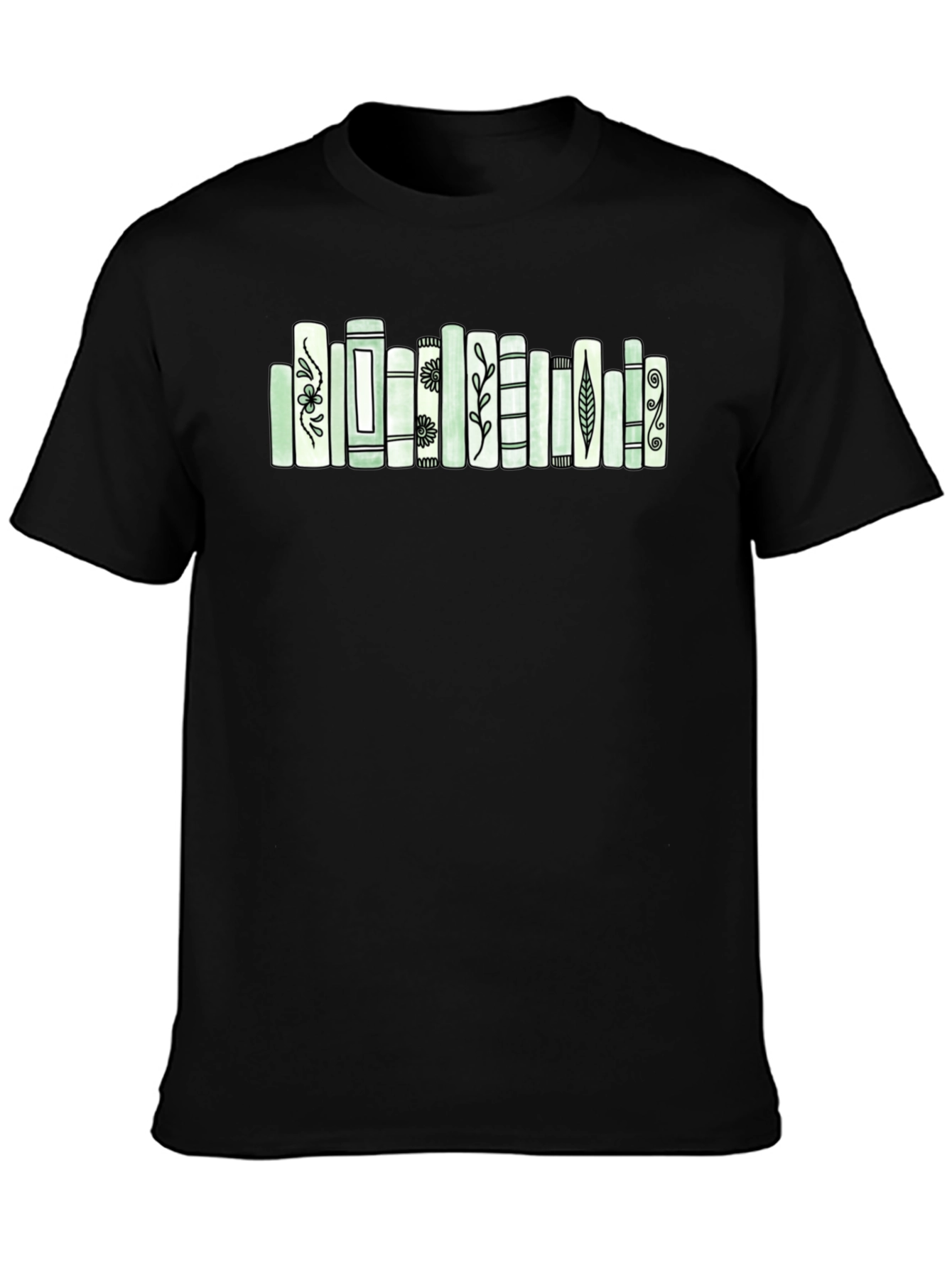 Book Lovers T-Shirt with Unique Book Design