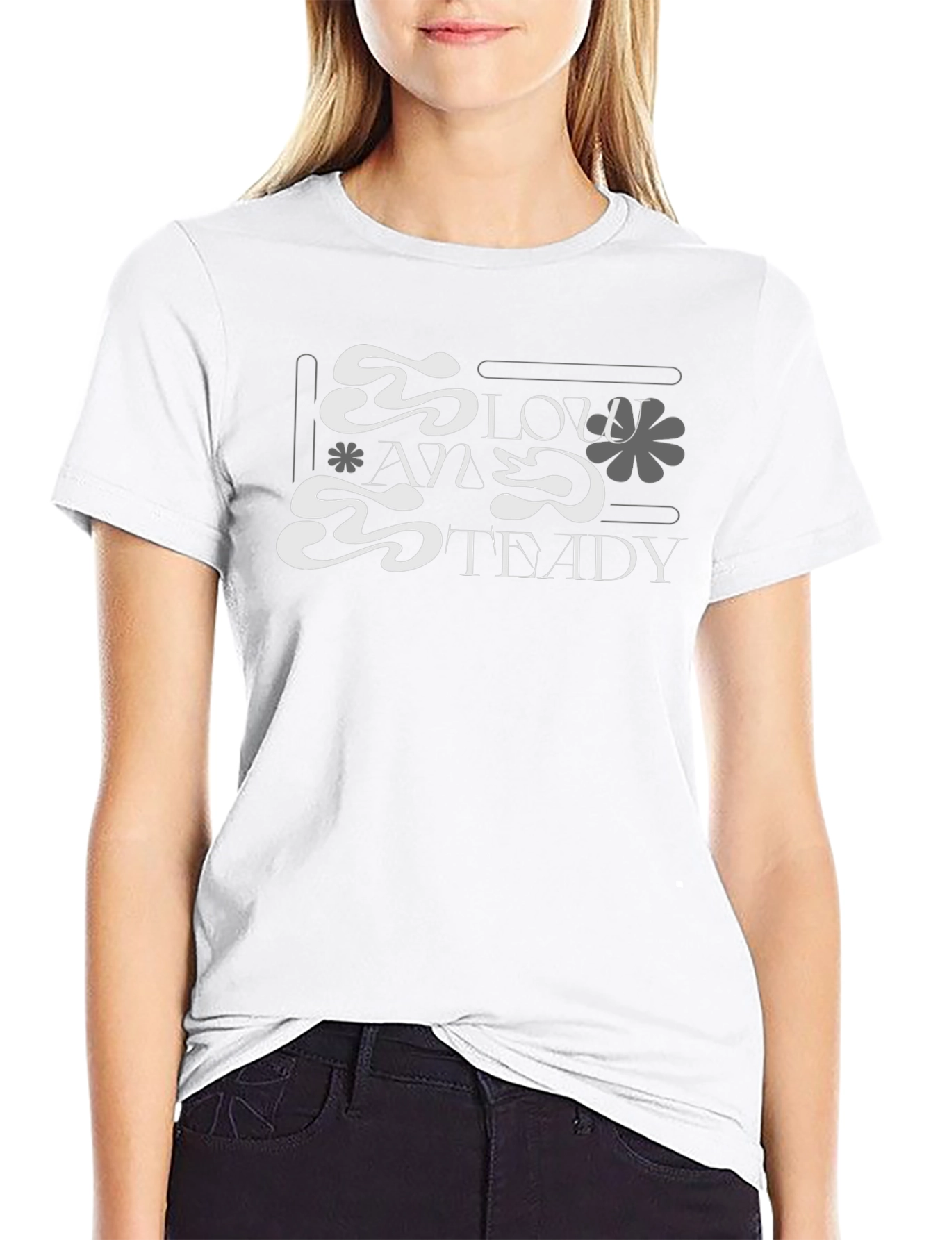 Slow and Steady Graphic Tee - Black