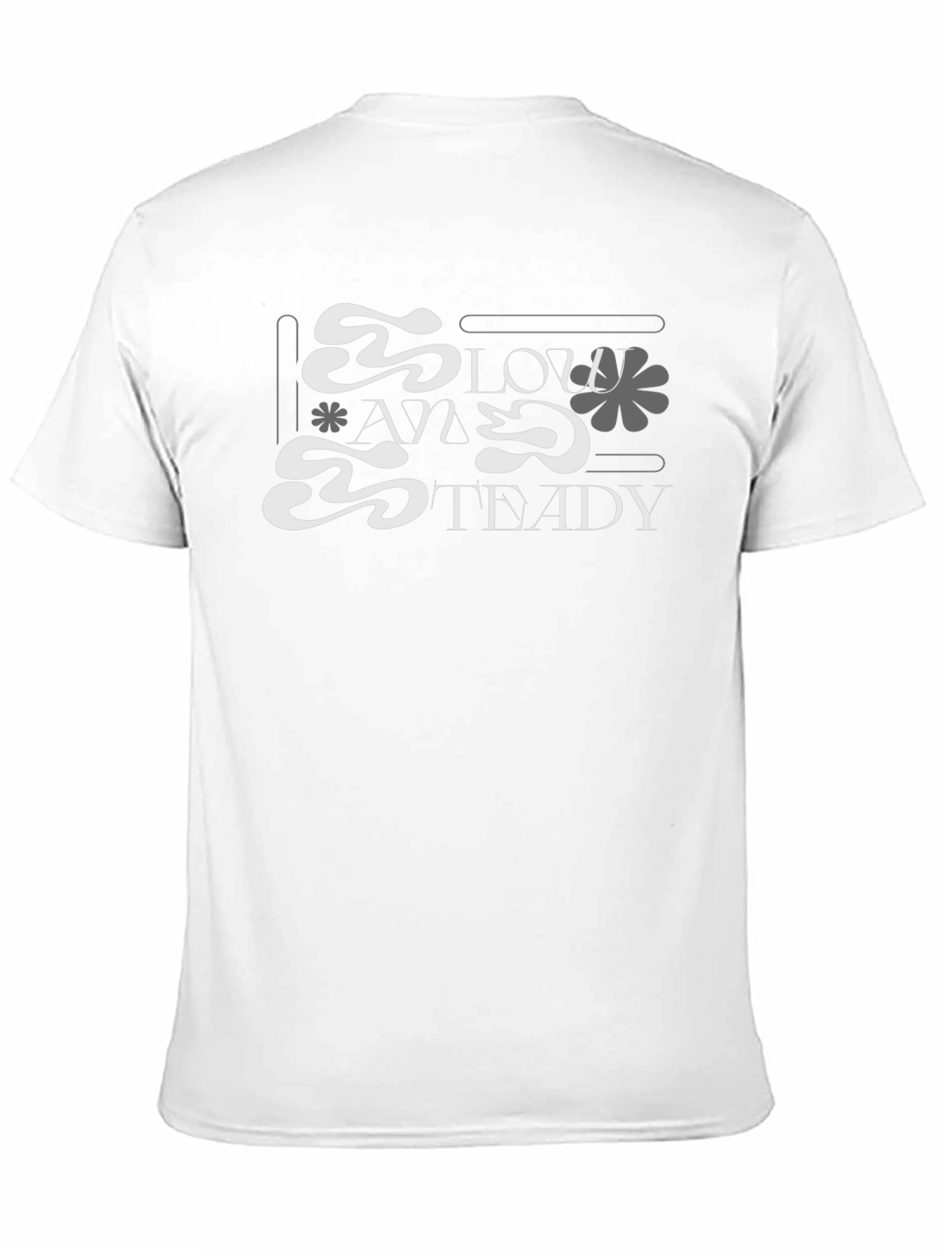 Slow and Steady Graphic Tee - Black
