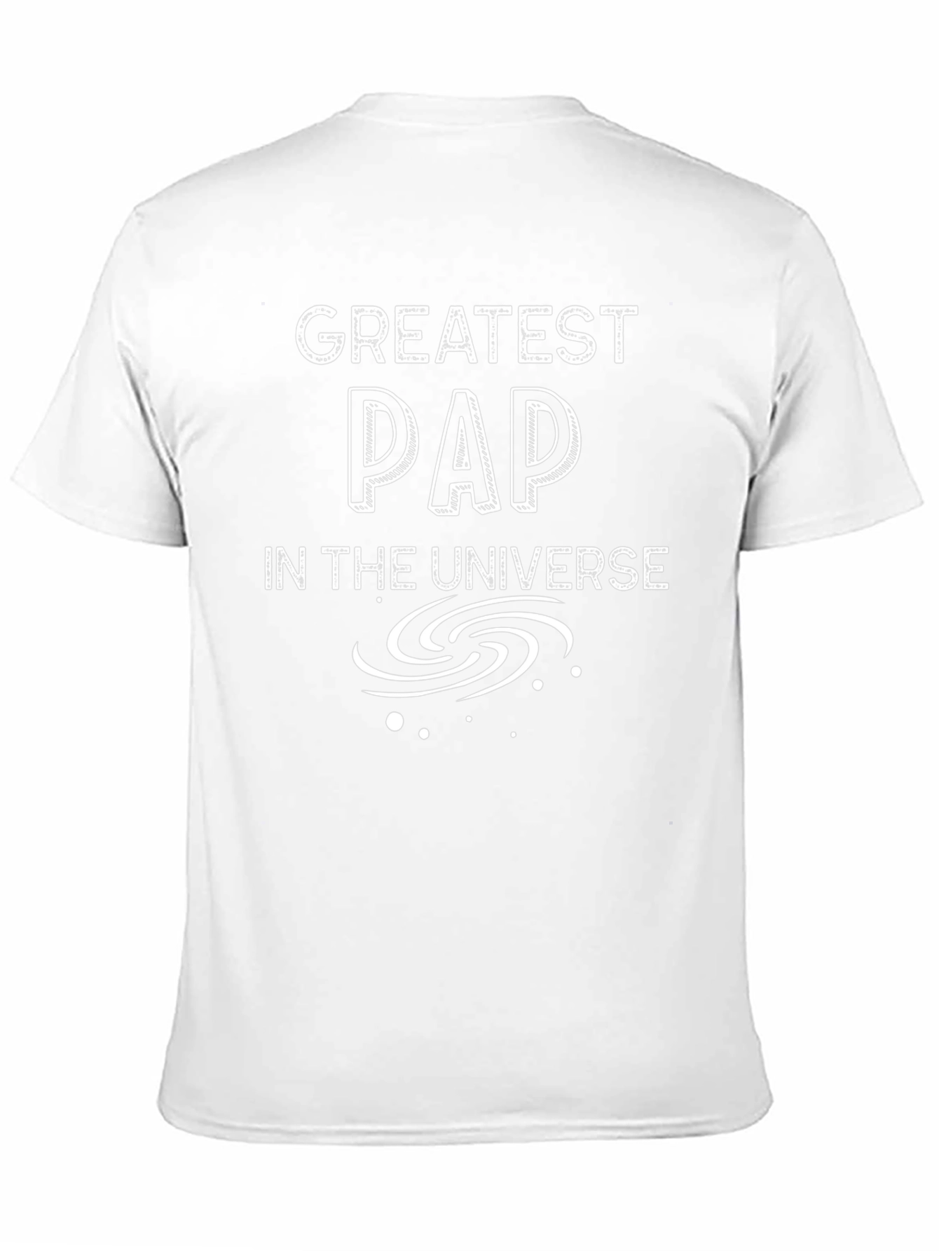 Greatest PAP in the Universe Black T-Shirt