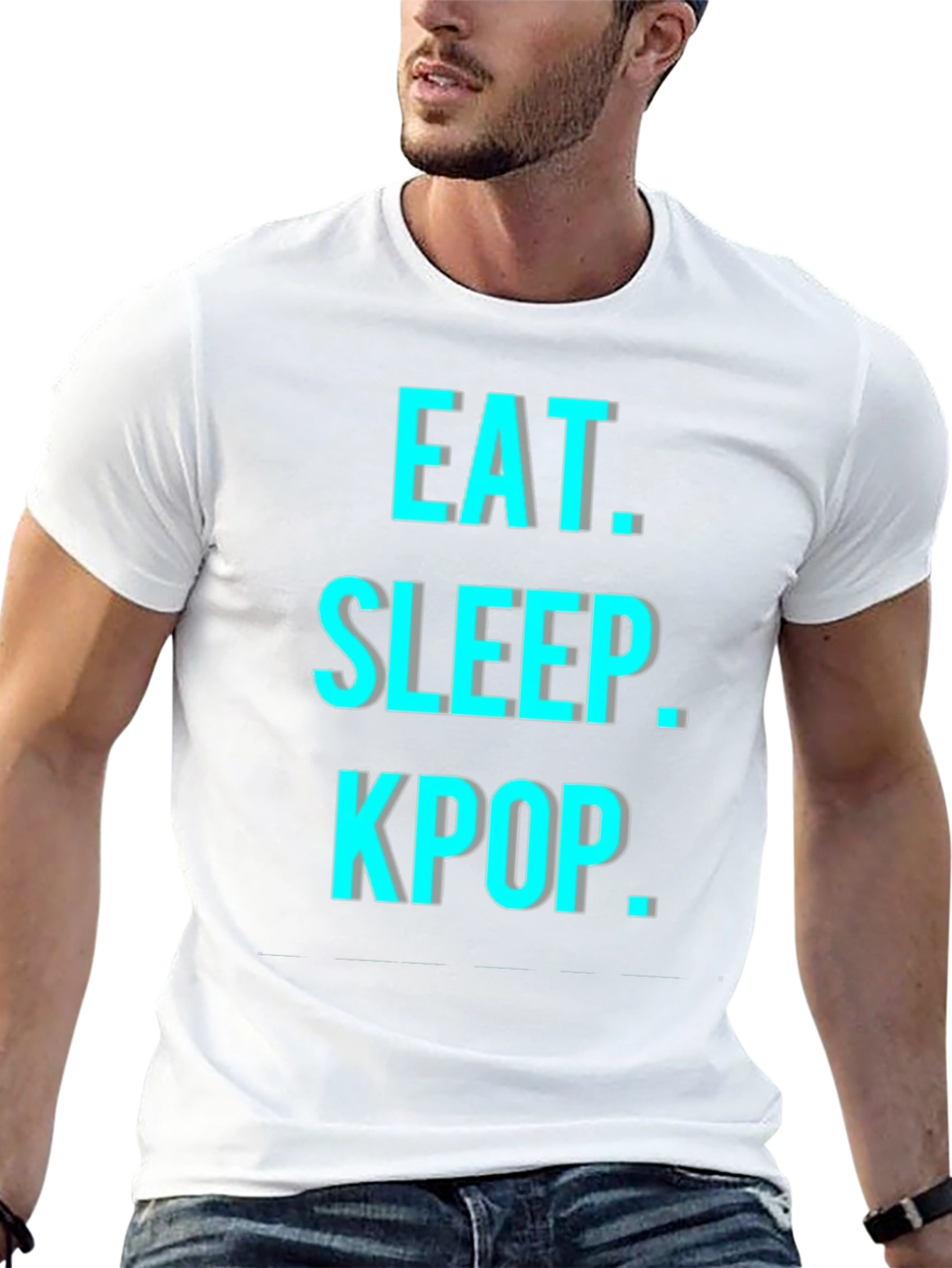 Eat Sleep Kpop T-Shirt - Trendy Music Fan Tee
