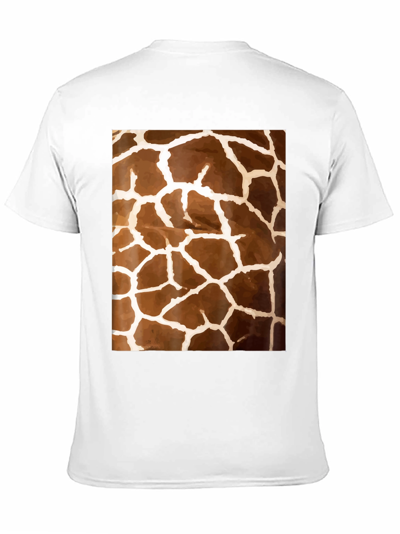Giraffe Print T-Shirt - Unique Animal Pattern Tee