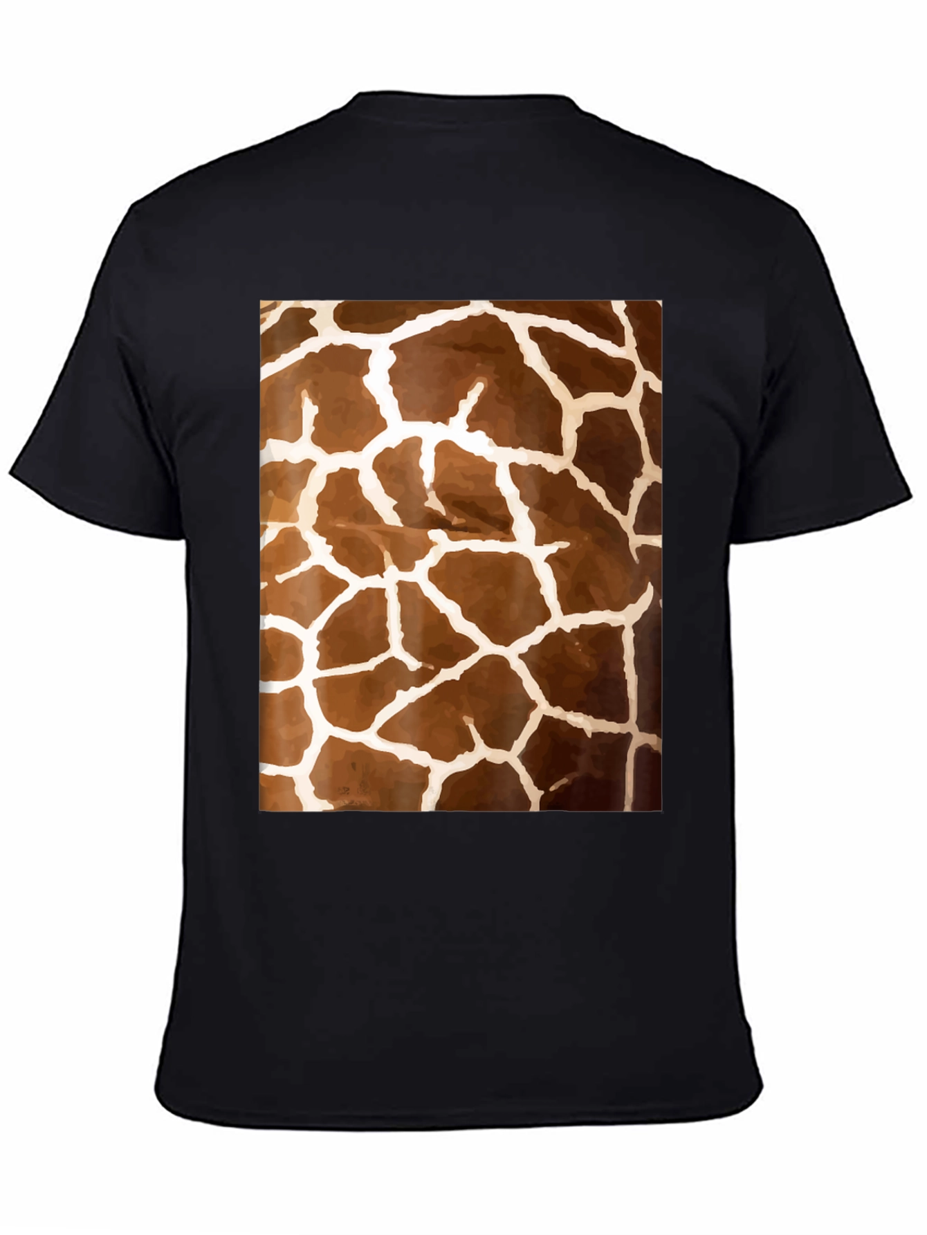 Giraffe Print T-Shirt - Unique Animal Pattern Tee