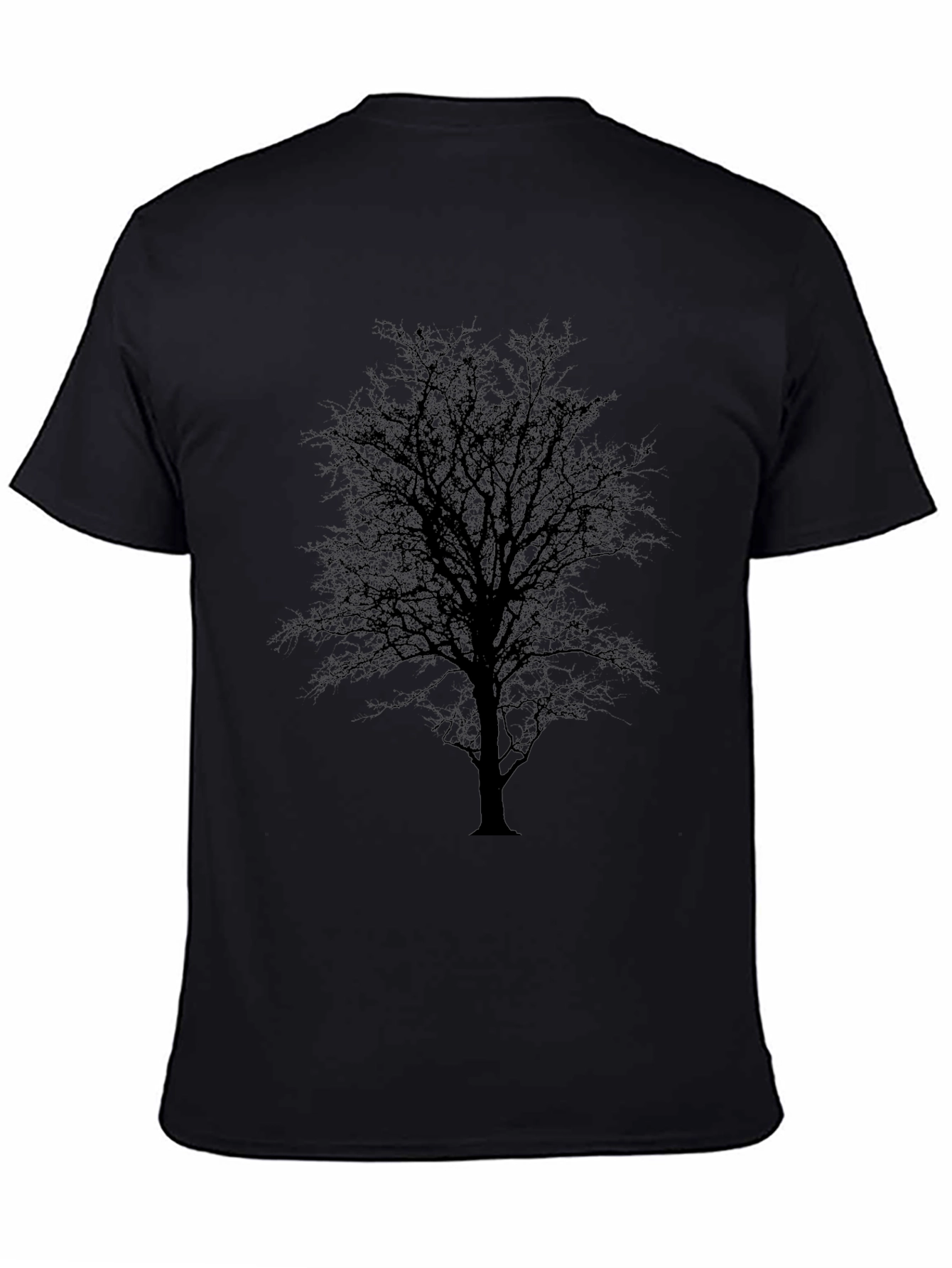 Black Tree Silhouette T-Shirt