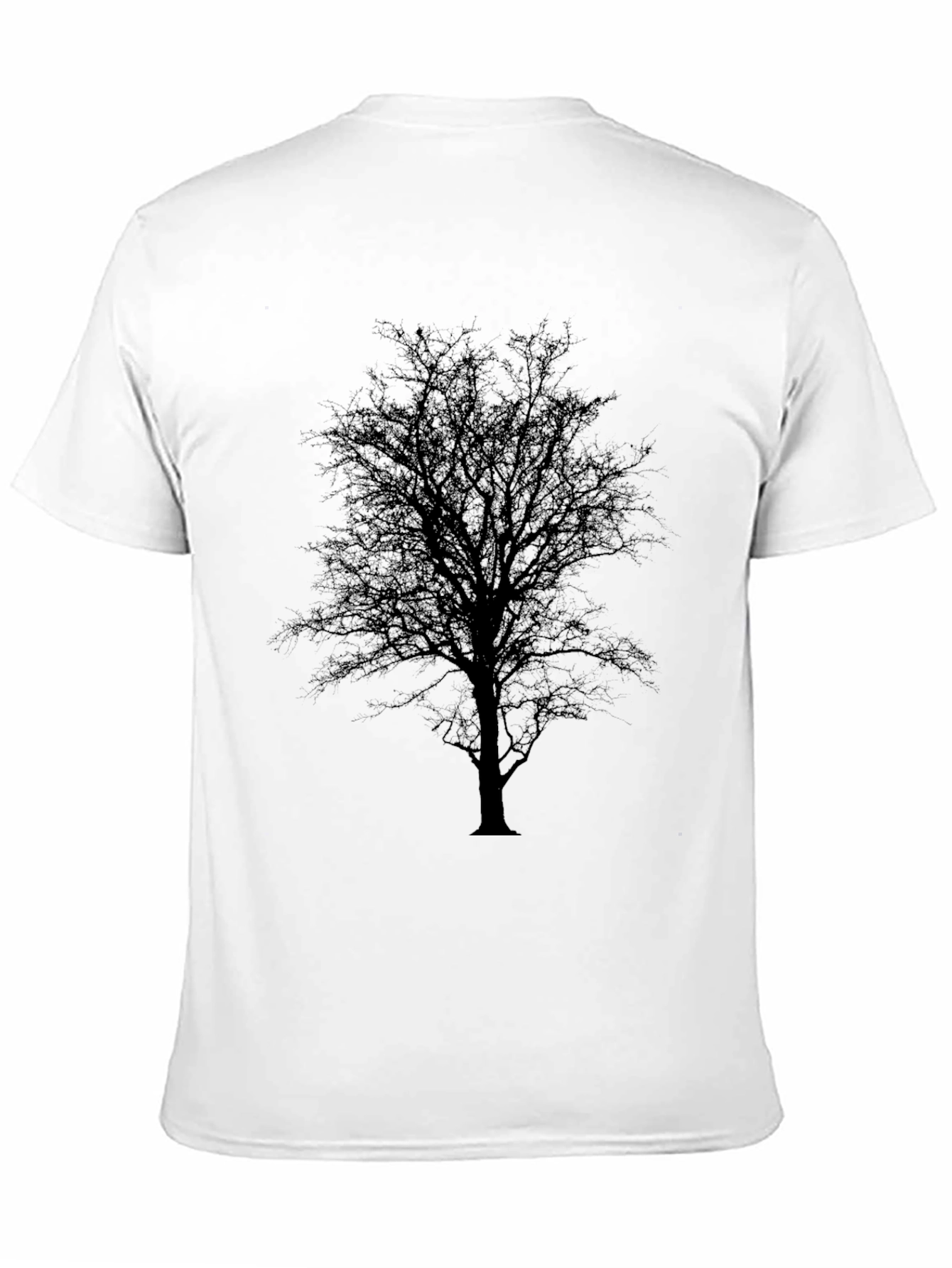 Black Tree Silhouette T-Shirt