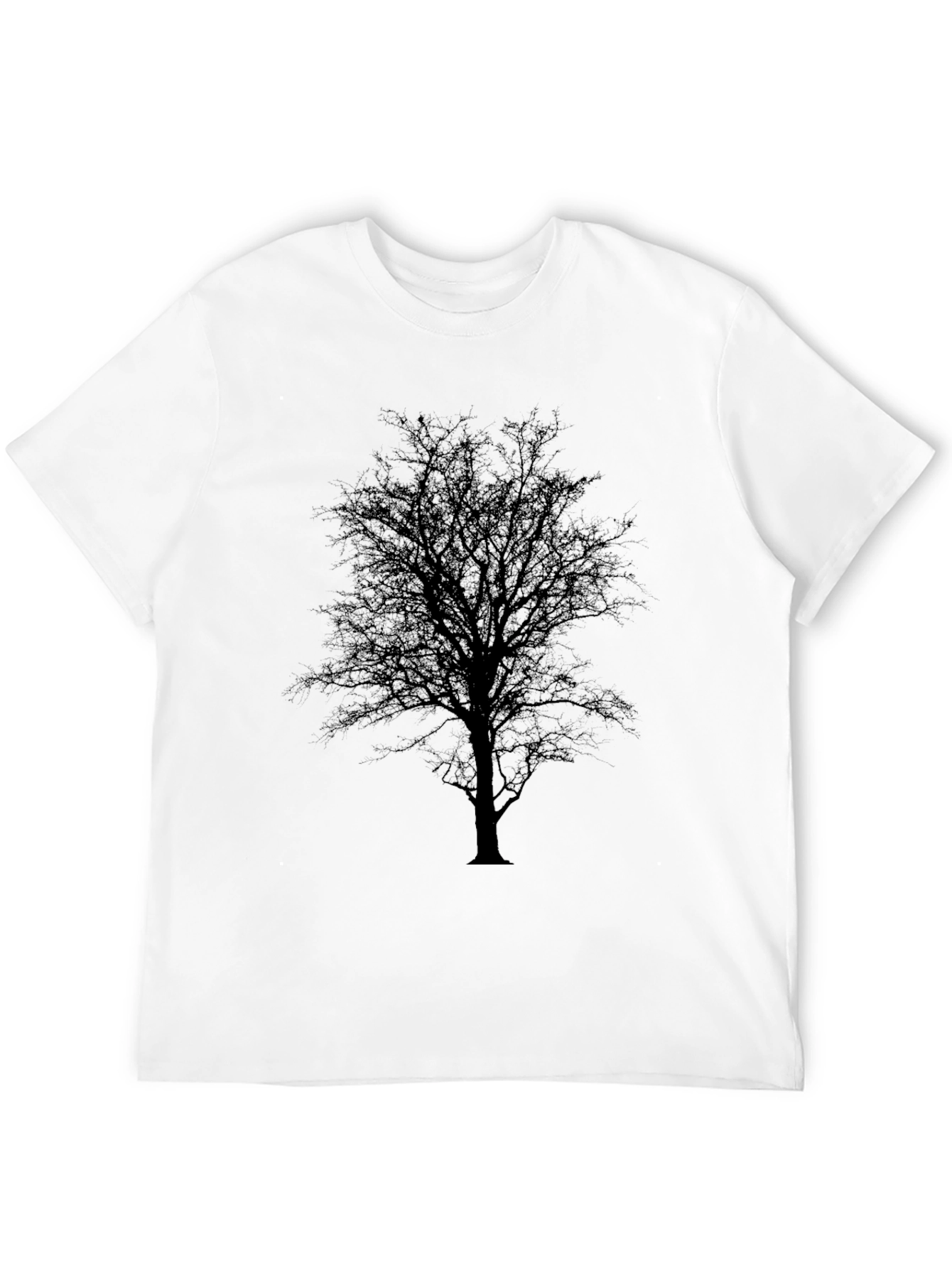 Black Tree Silhouette T-Shirt