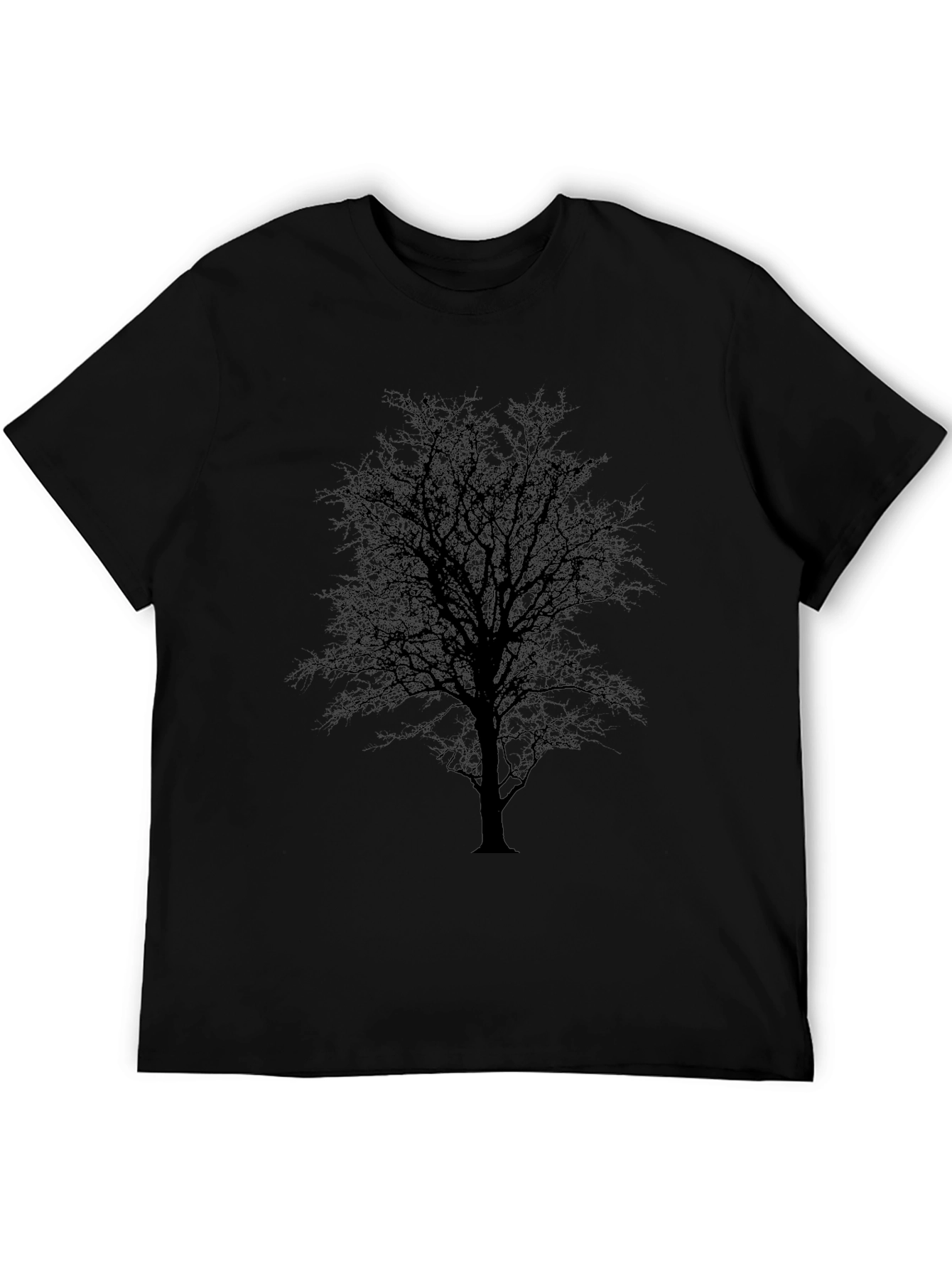 Black Tree Silhouette T-Shirt