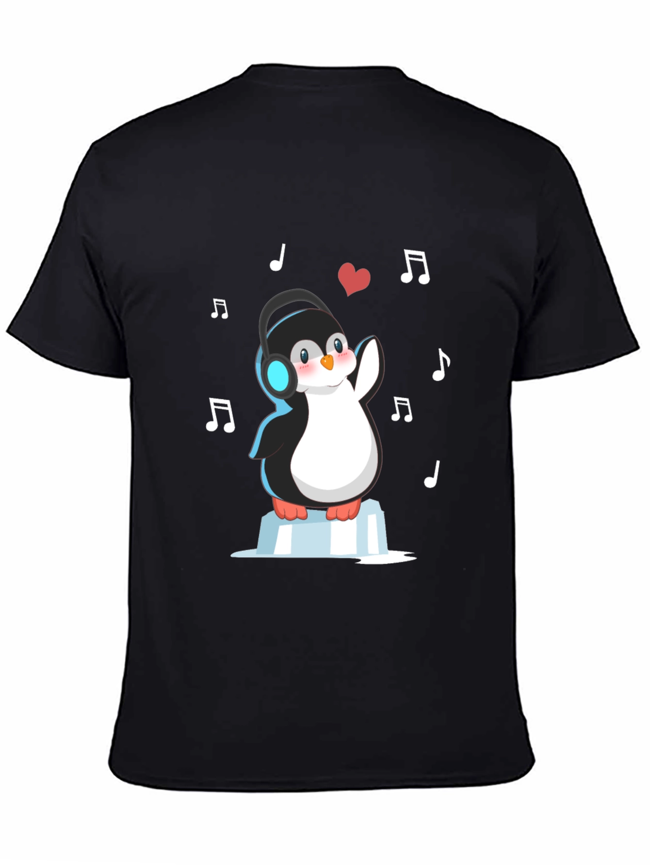 Musical Penguin Graphic Tee