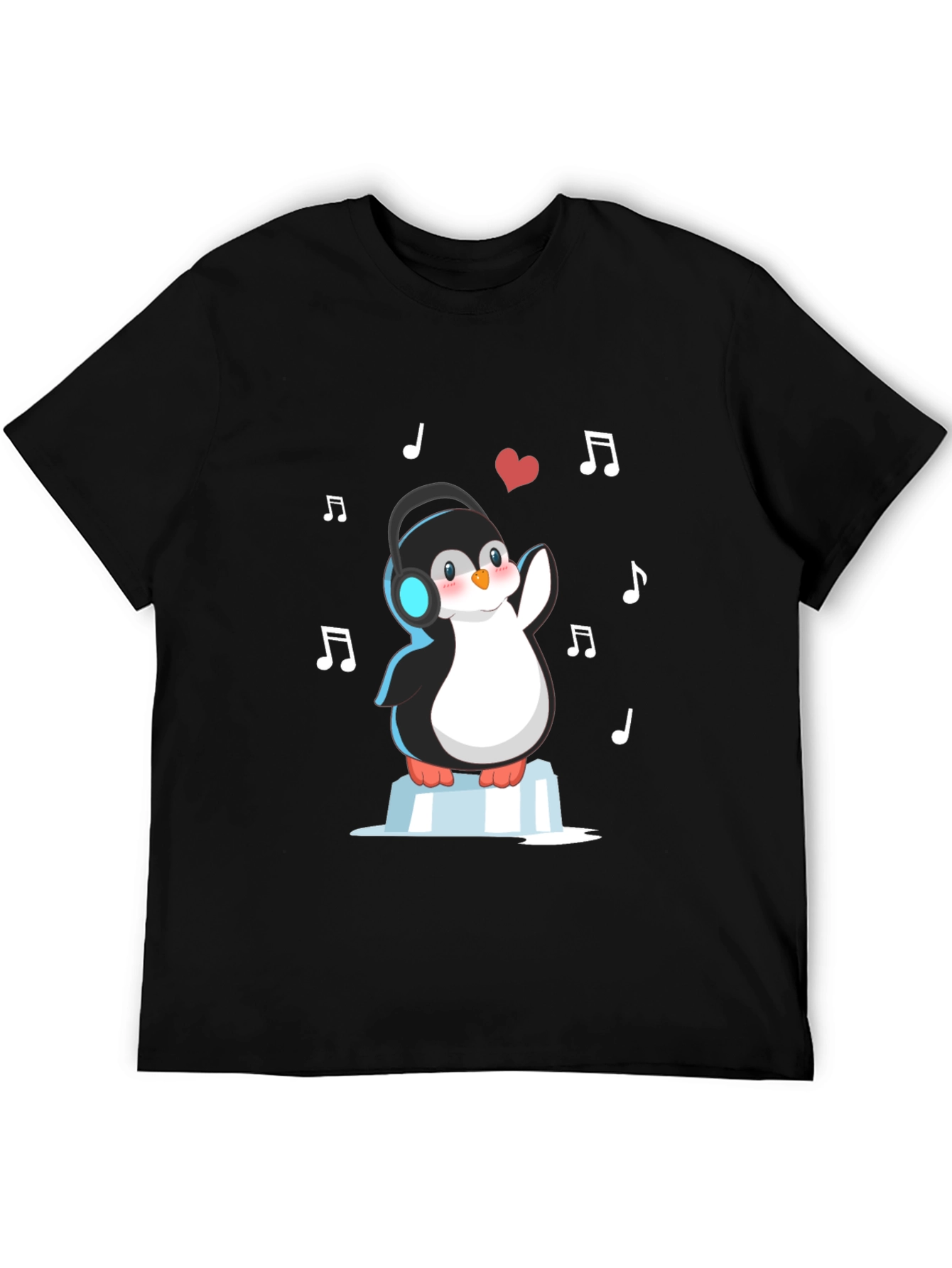Musical Penguin Graphic Tee