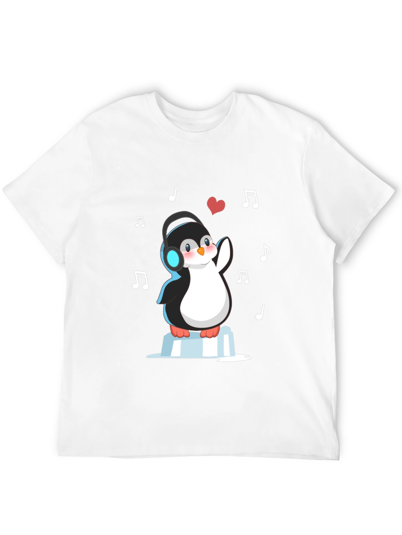Musical Penguin Graphic Tee