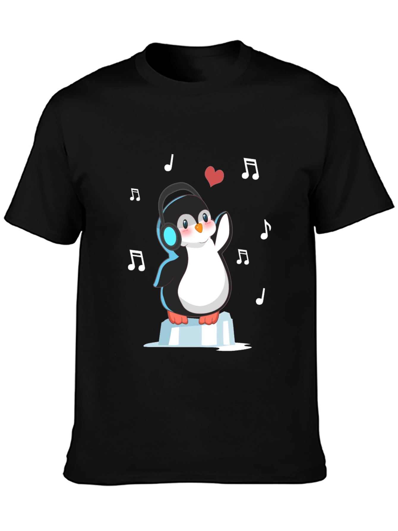 Musical Penguin Graphic Tee