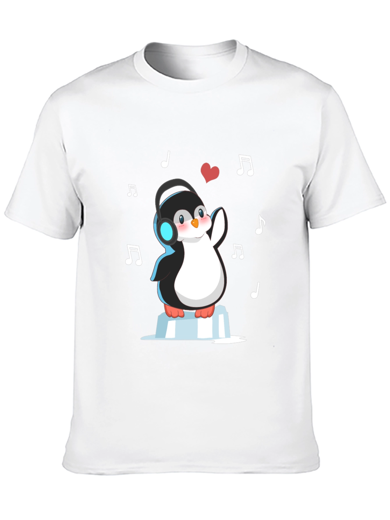 Musical Penguin Graphic Tee