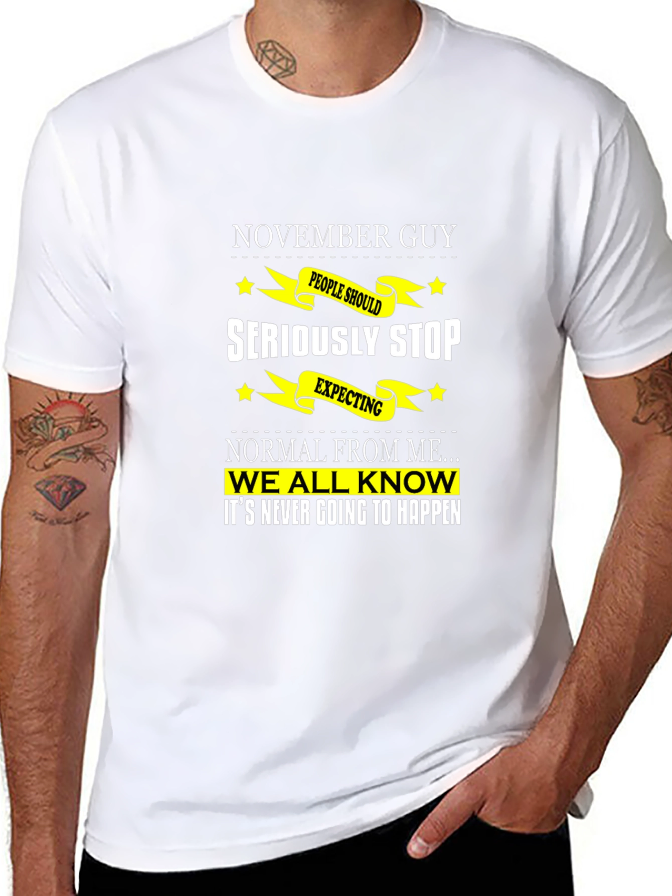 November Guy Funny T-Shirt