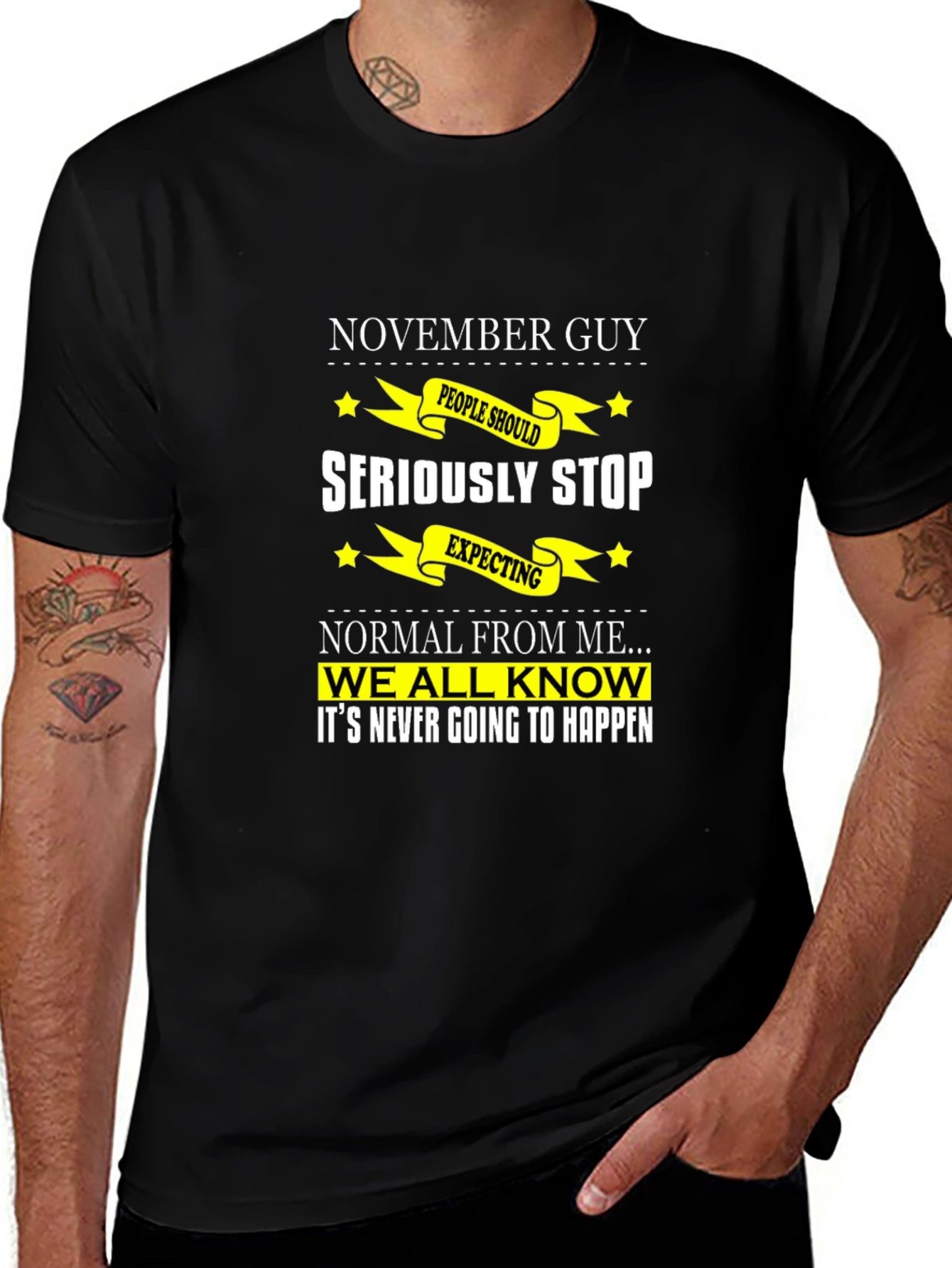 November Guy Funny T-Shirt
