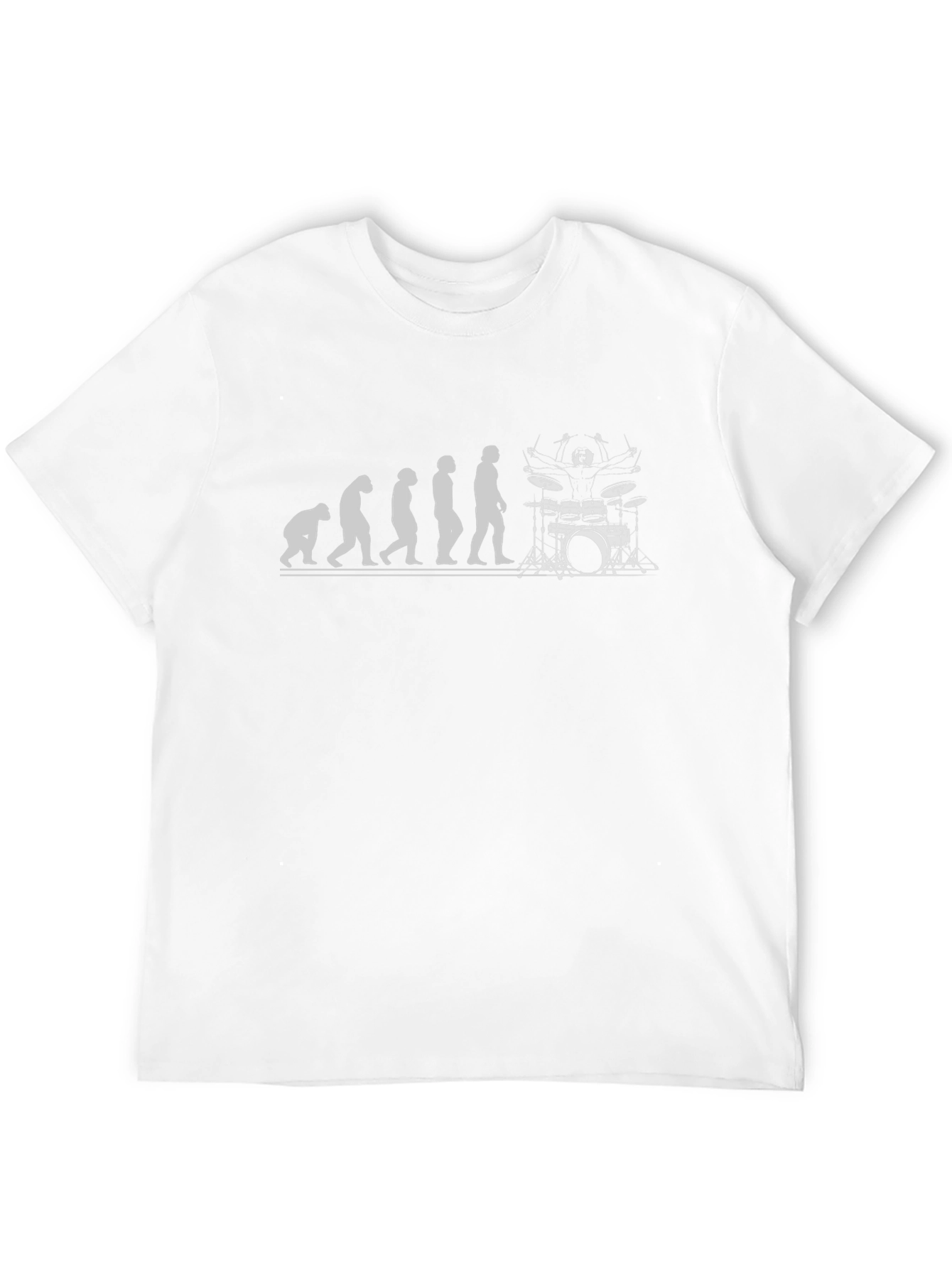 Evolution Drummer T-Shirt - Black Cotton Blend