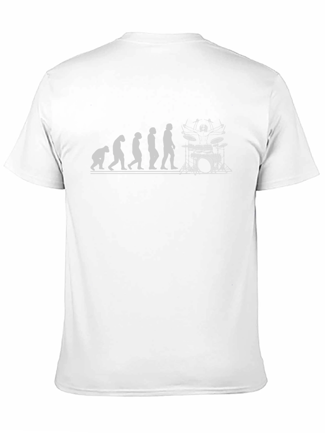 Evolution Drummer T-Shirt - Black Cotton Blend