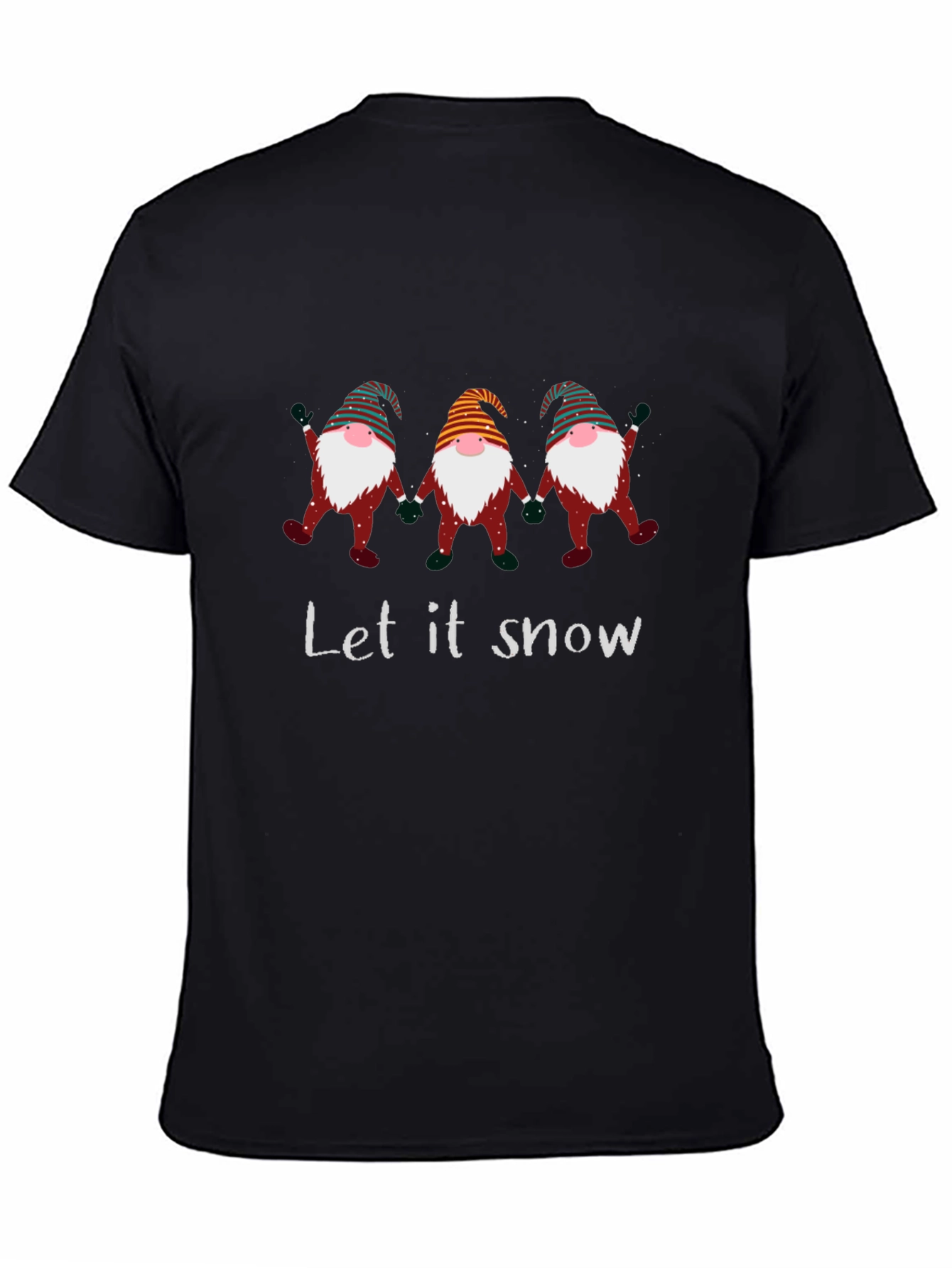 Let It Snow Christmas Gnome T-Shirt