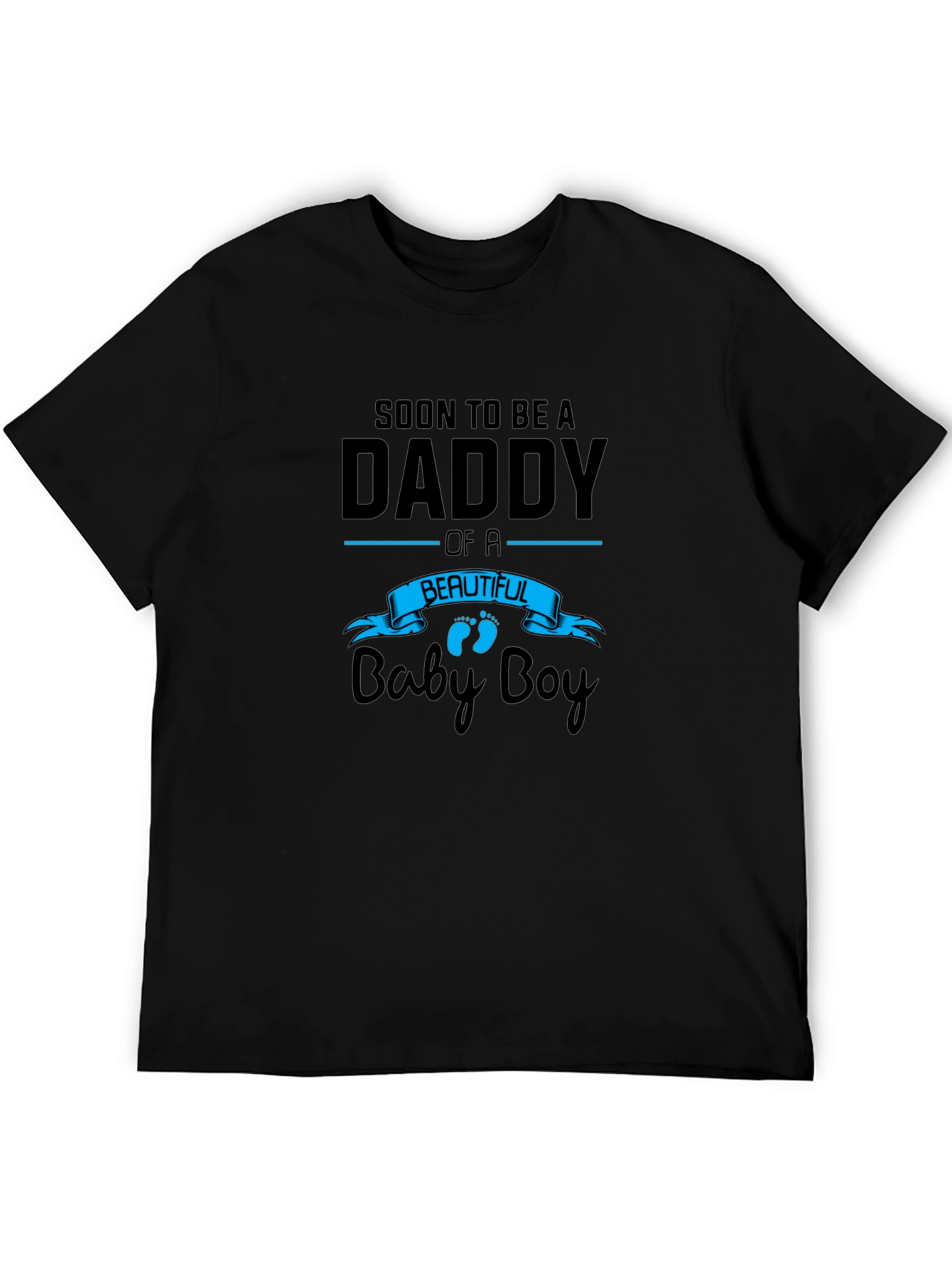 Soon To Be A Daddy Baby Boy Graphic Tee