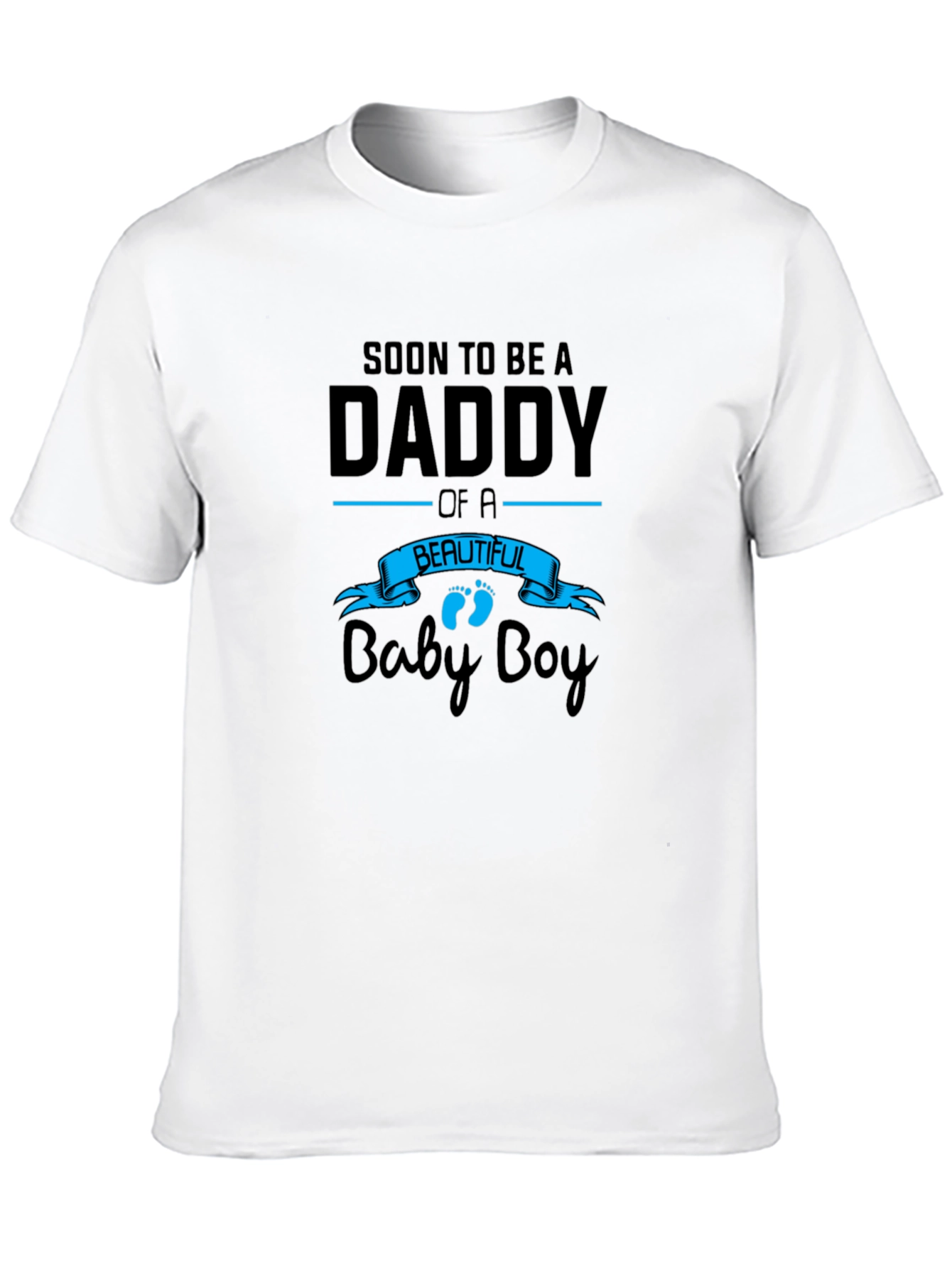 Soon To Be A Daddy Baby Boy Graphic Tee