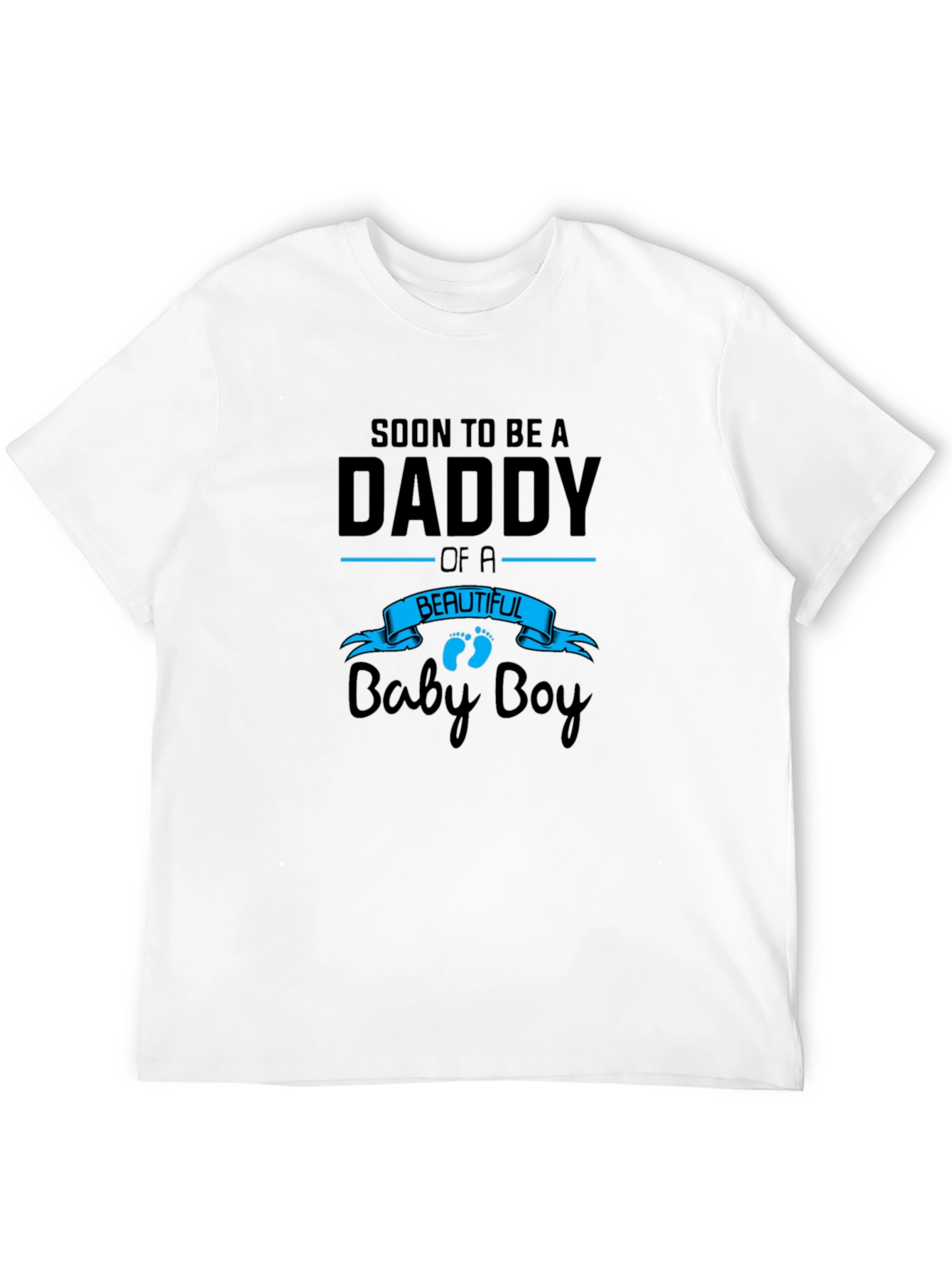 Soon To Be A Daddy Baby Boy Graphic Tee