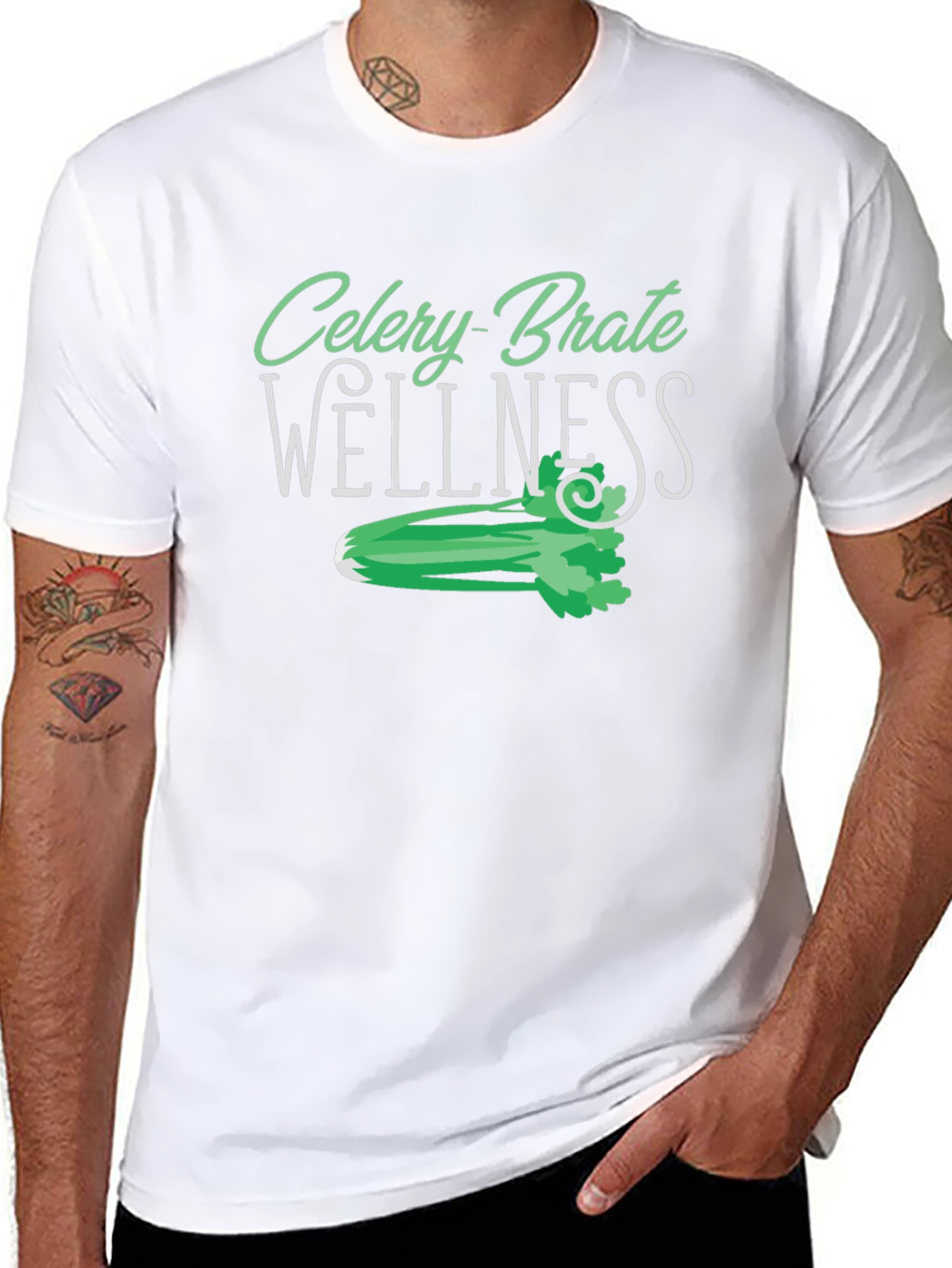 Celery-Brate Wellness T-Shirt