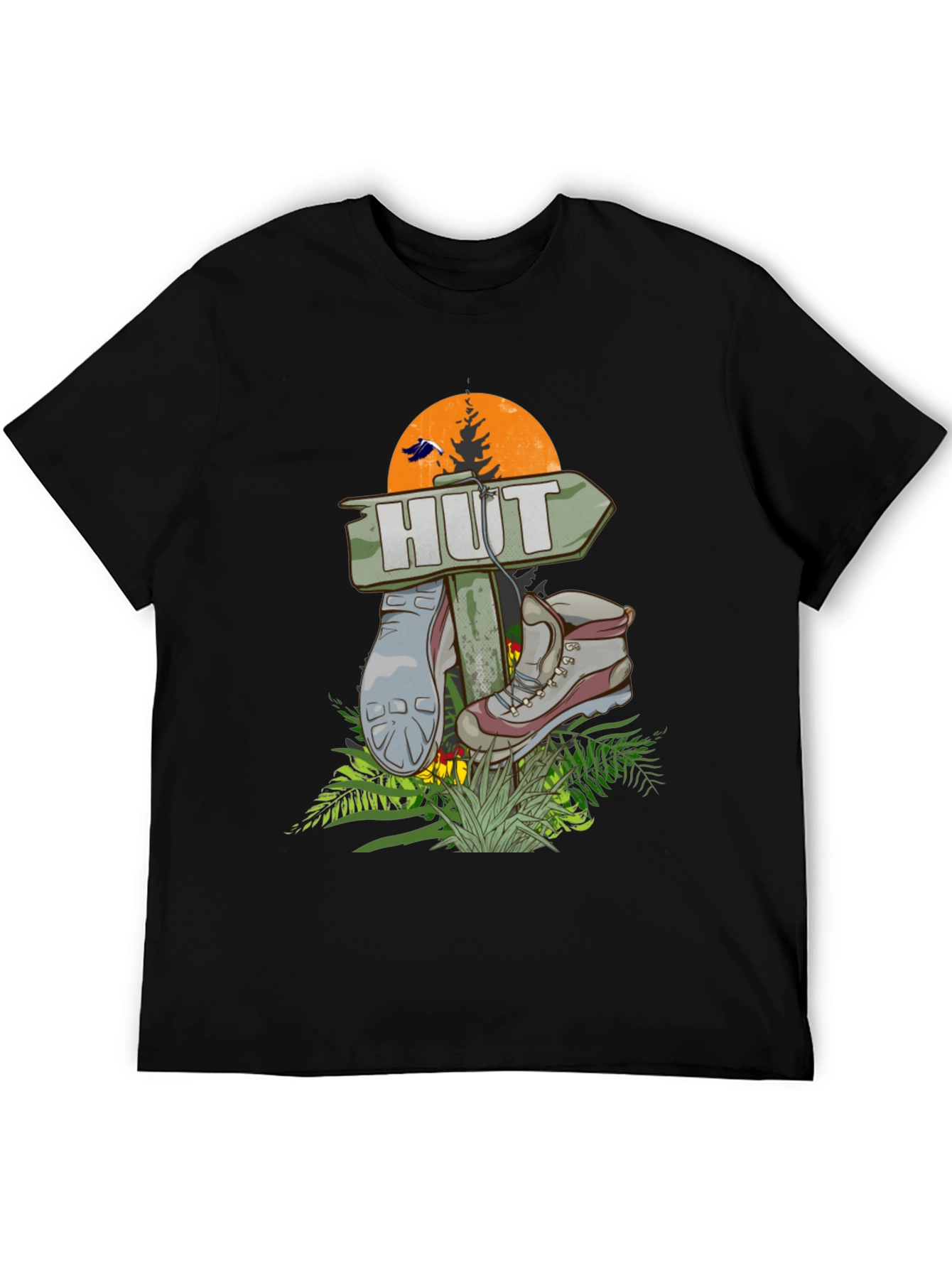 Hut Graphic Tee: Adventure Awaits!