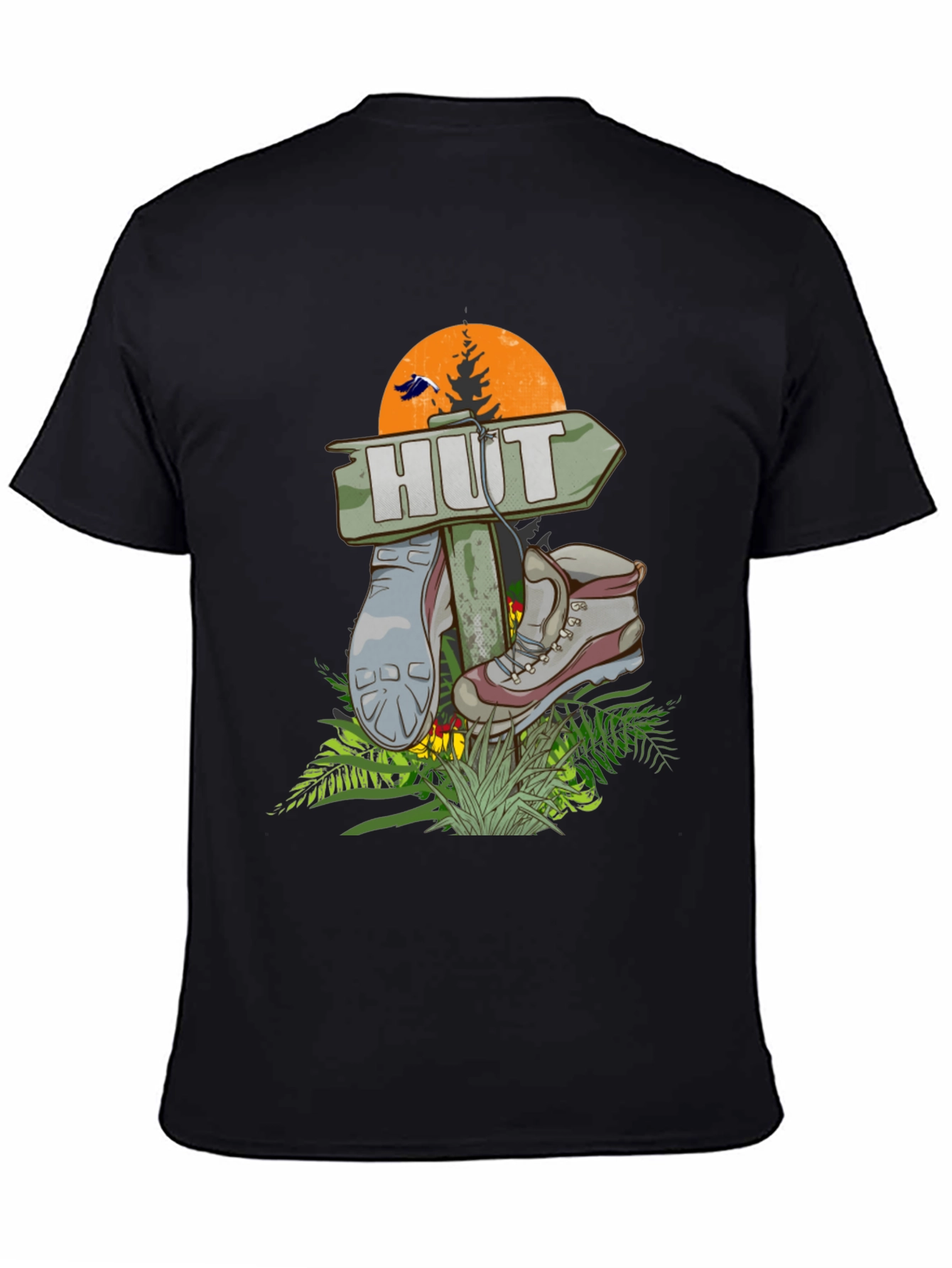Hut Graphic Tee: Adventure Awaits!