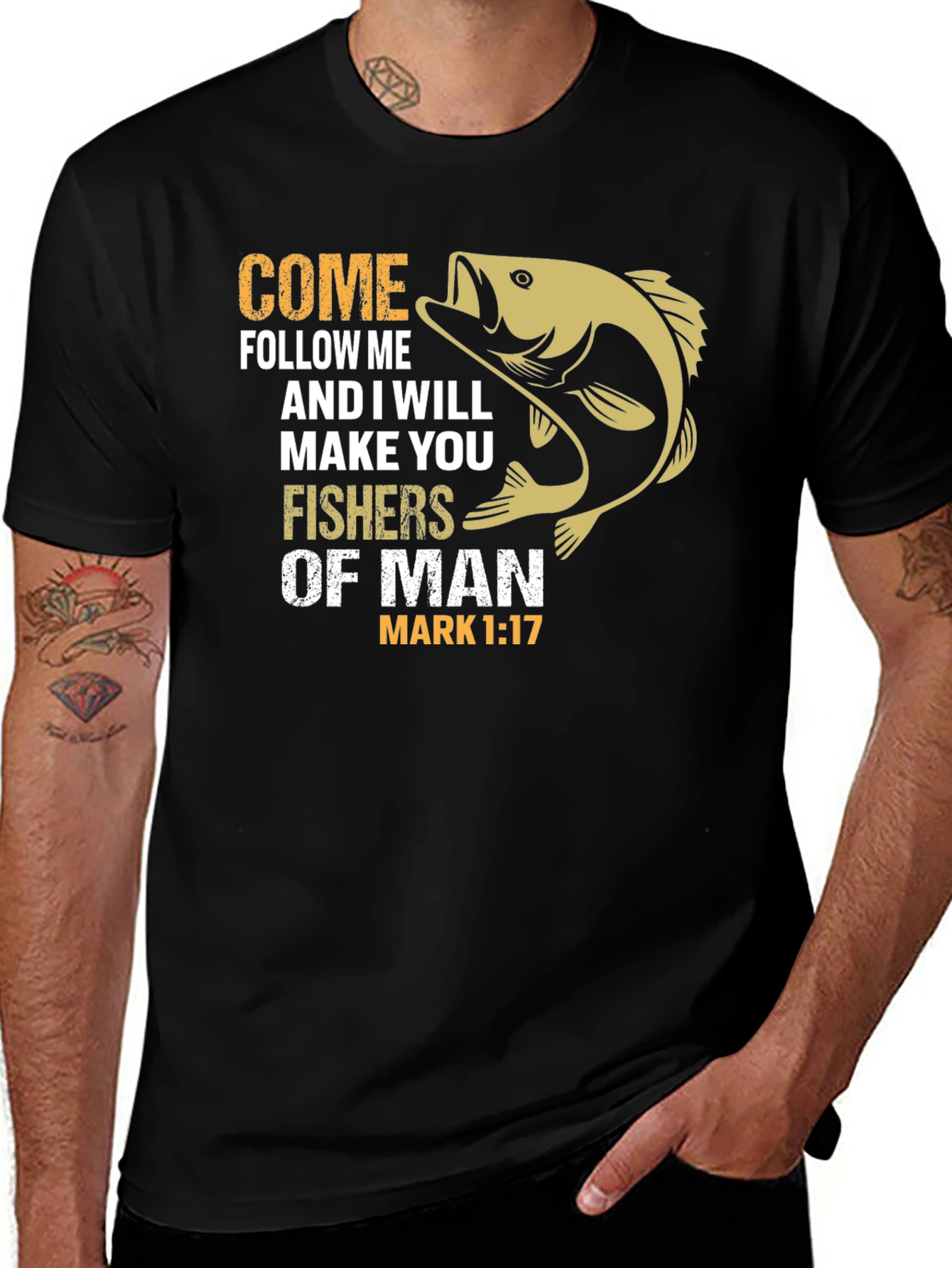 Fishers of Men Graphic T-Shirt - Christian Apparel