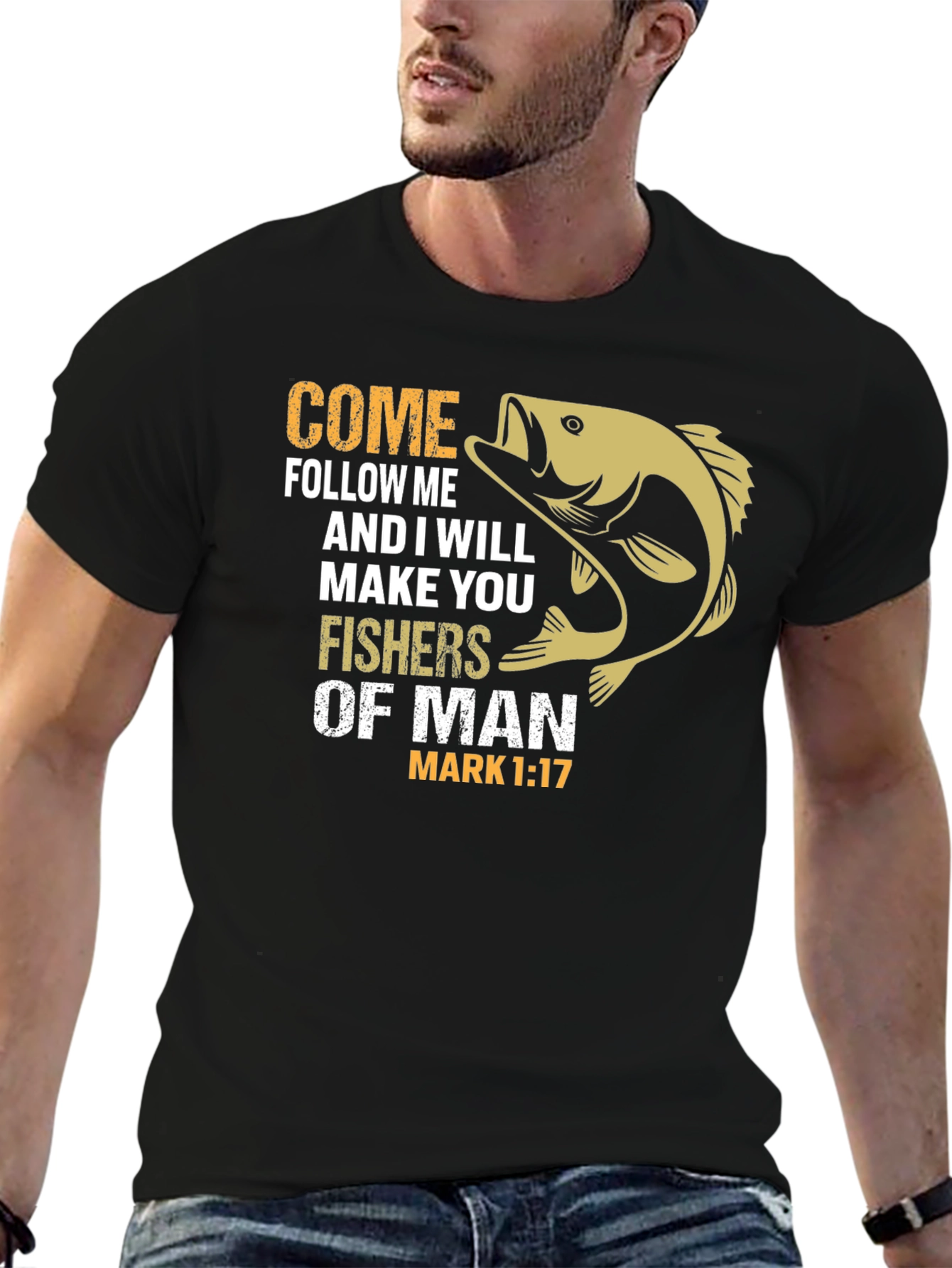 Fishers of Men Graphic T-Shirt - Christian Apparel