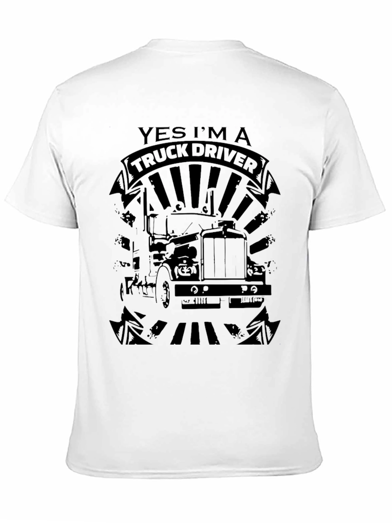Yes Im a Truck Driver Graphic T-Shirt