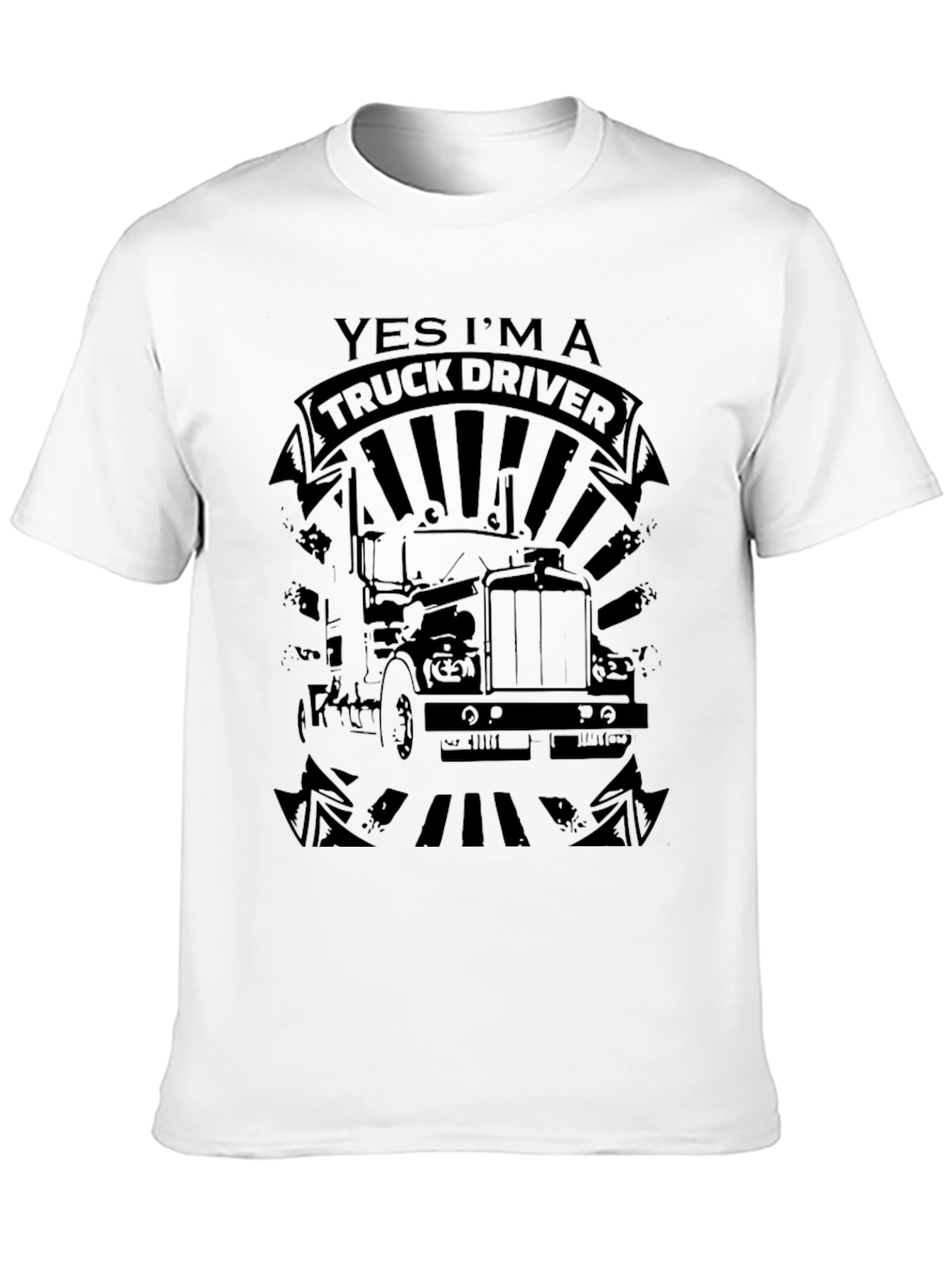 Yes Im a Truck Driver Graphic T-Shirt