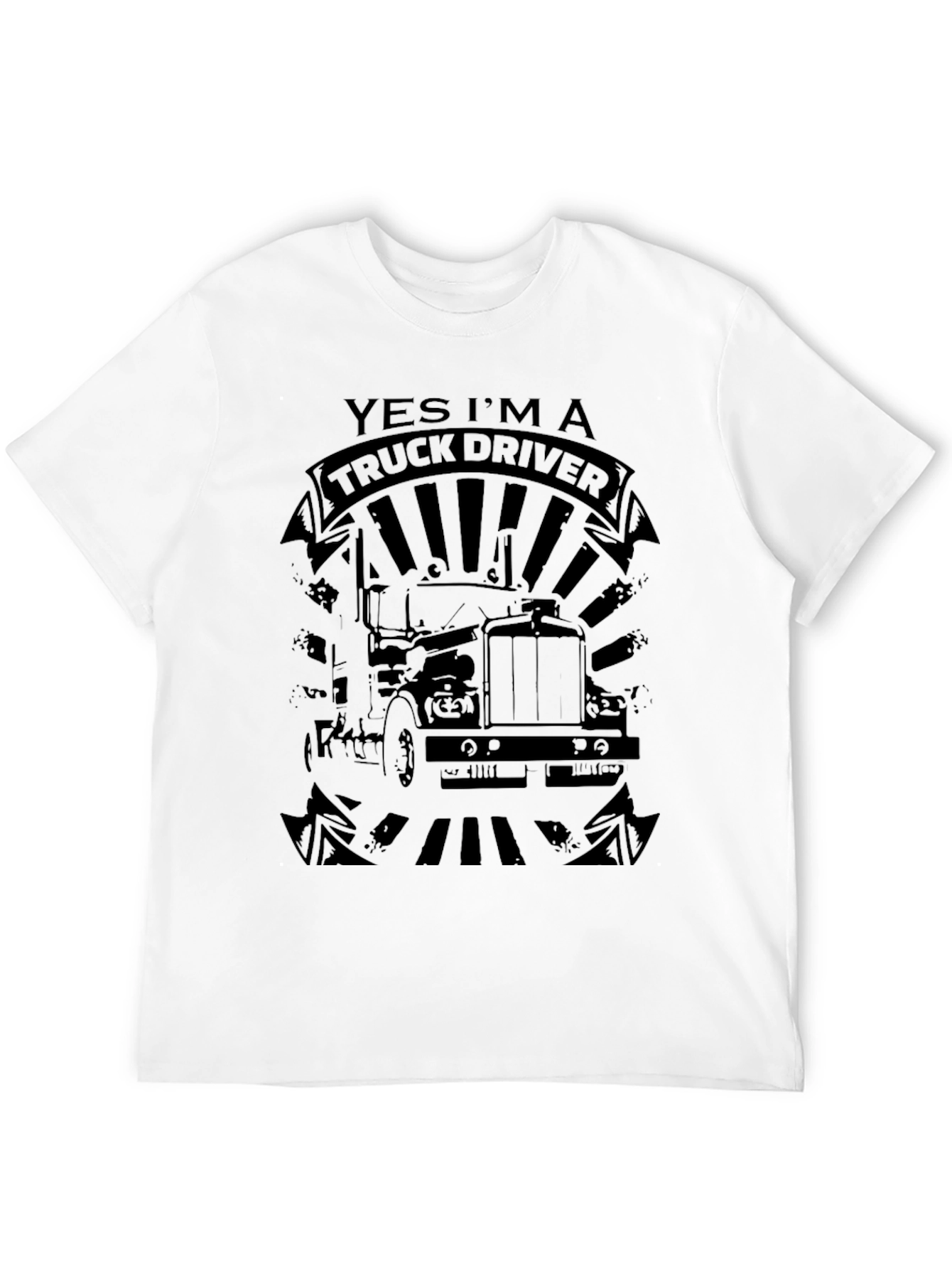 Yes Im a Truck Driver Graphic T-Shirt