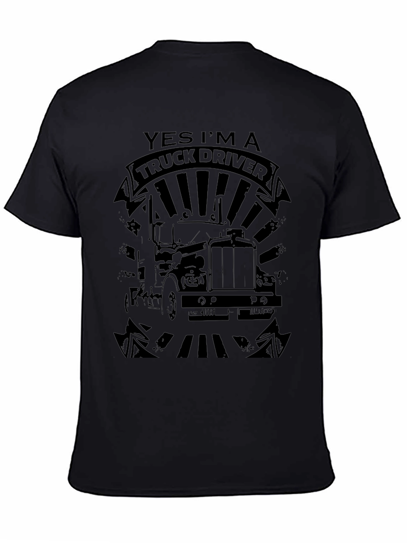 Yes Im a Truck Driver Graphic T-Shirt
