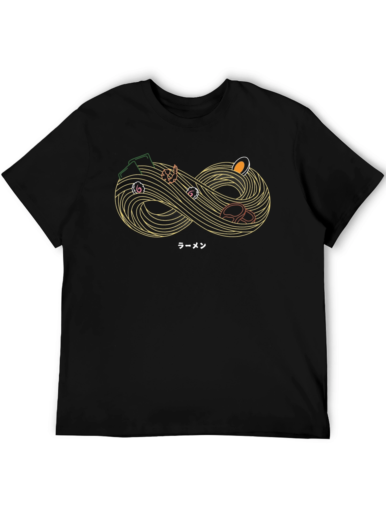 Ramen Infinity Loop Graphic T-Shirt - Unique Design