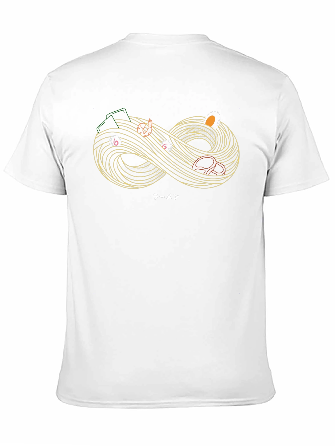 Ramen Infinity Loop Graphic T-Shirt - Unique Design