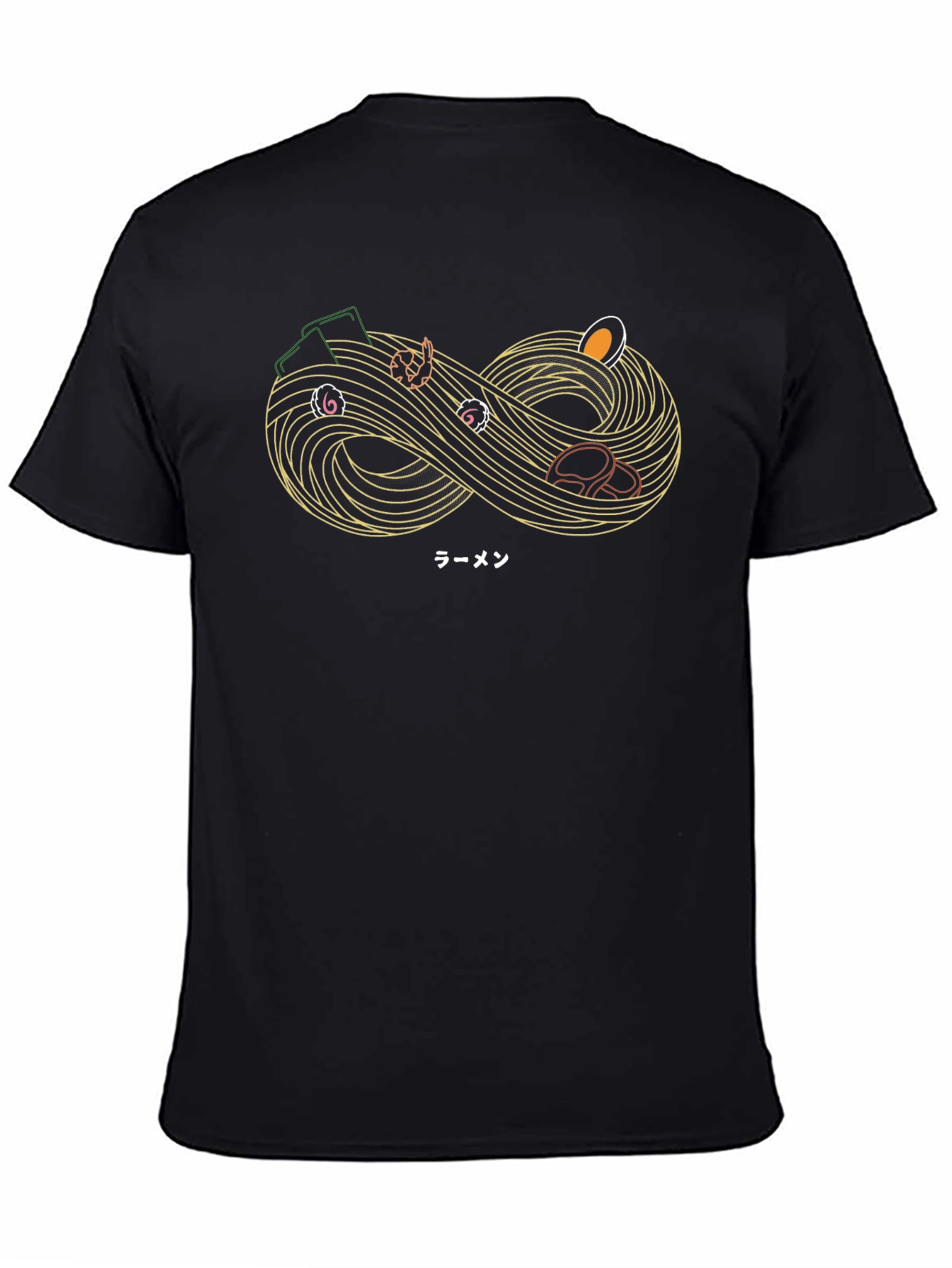 Ramen Infinity Loop Graphic T-Shirt - Unique Design
