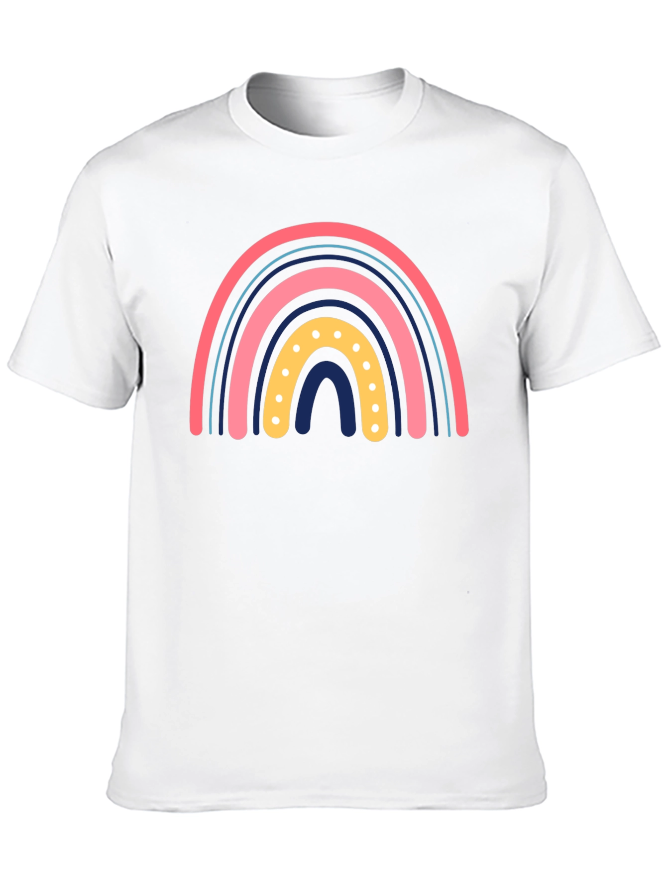 Rainbow Graphic Print Tee