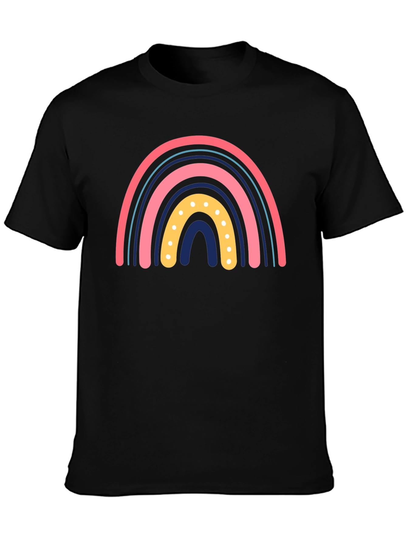Rainbow Graphic Print Tee