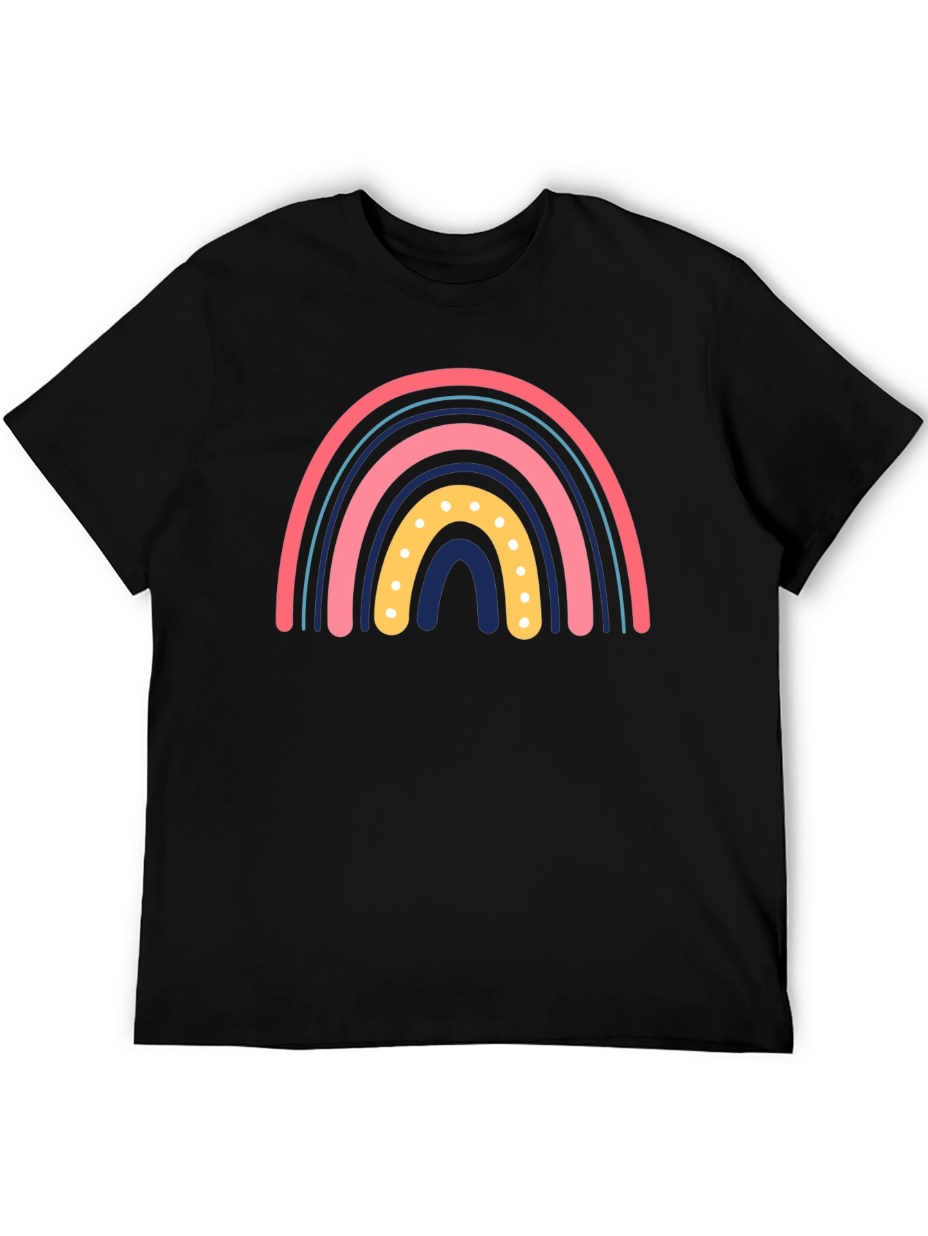 Rainbow Graphic Print Tee