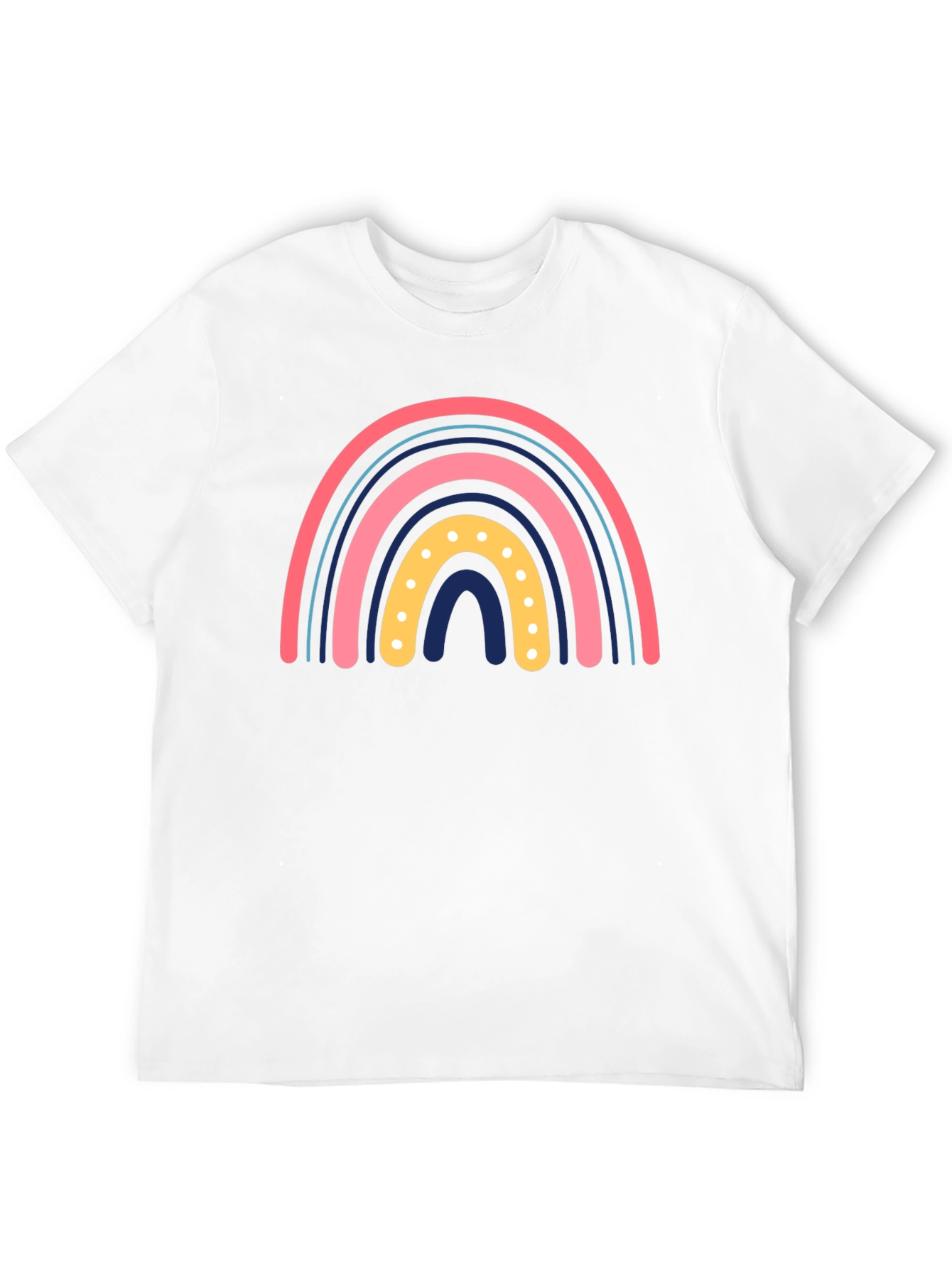 Rainbow Graphic Print Tee