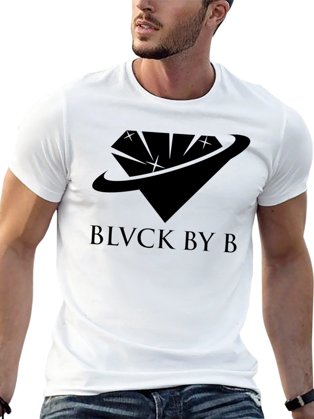 Black Diamond Tee - BLVCK BY B Graphic T-Shirt