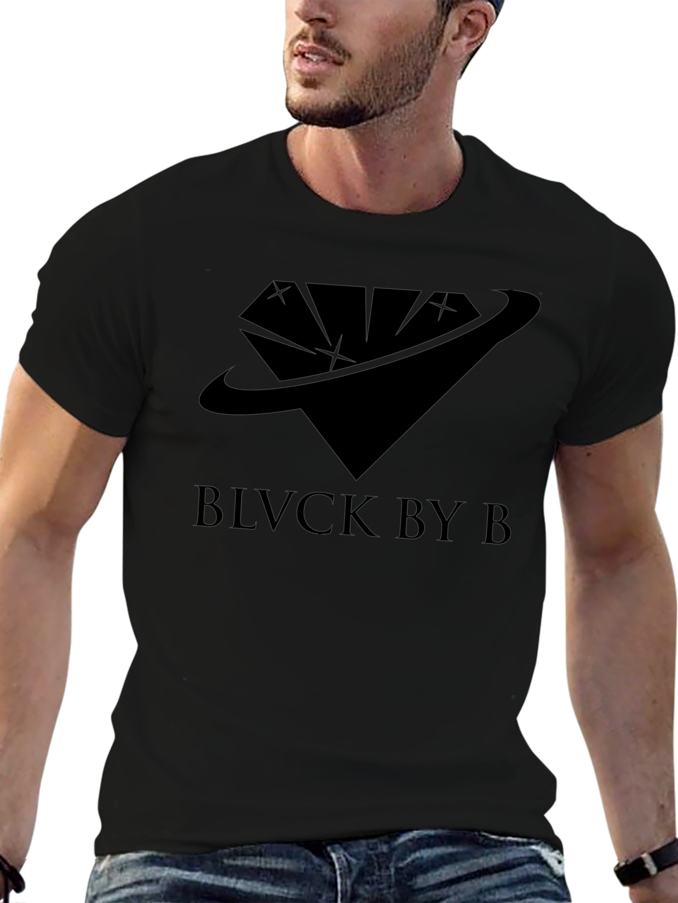 Black Diamond Tee - BLVCK BY B Graphic T-Shirt