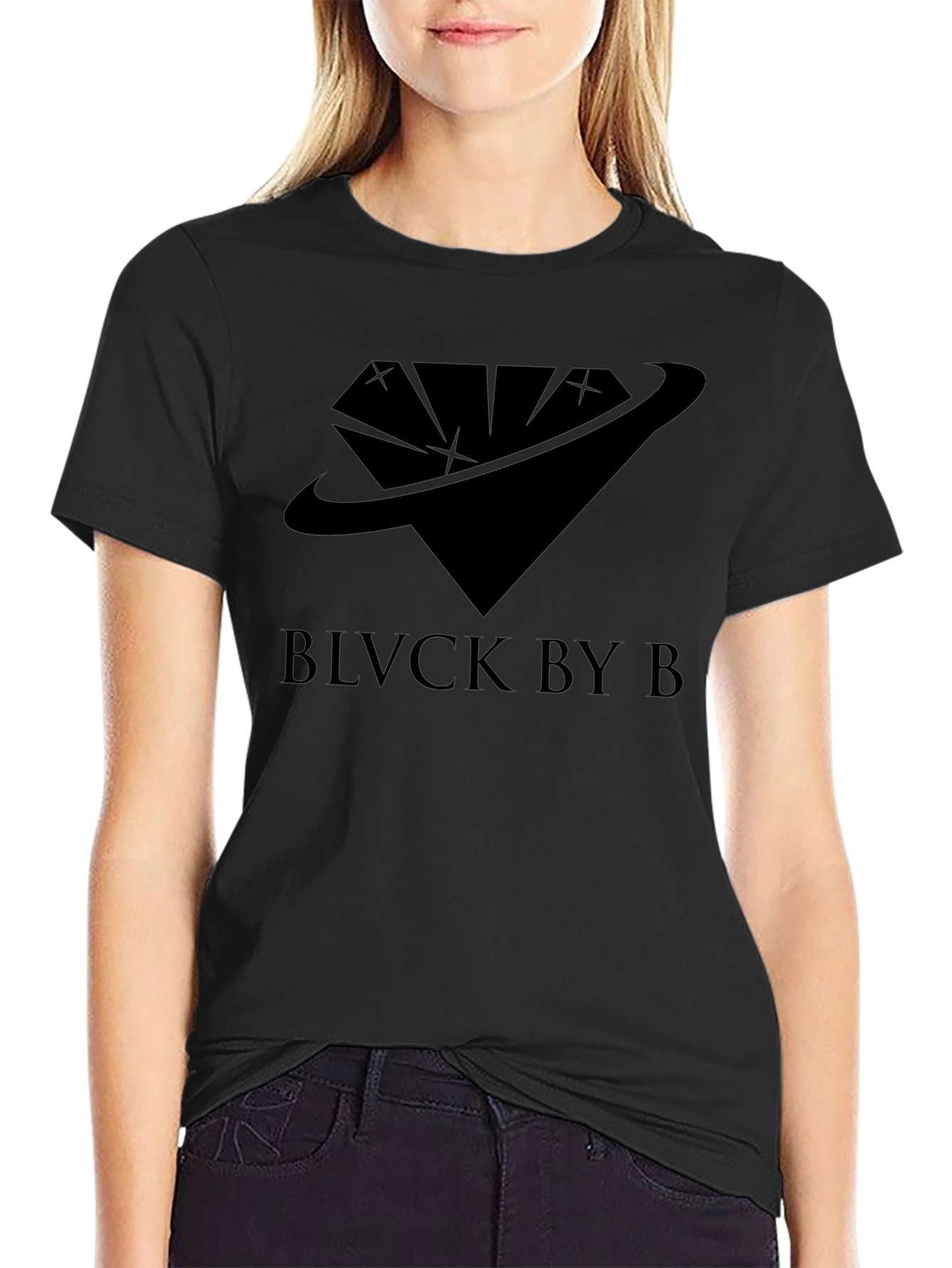 Black Diamond Tee - BLVCK BY B Graphic T-Shirt