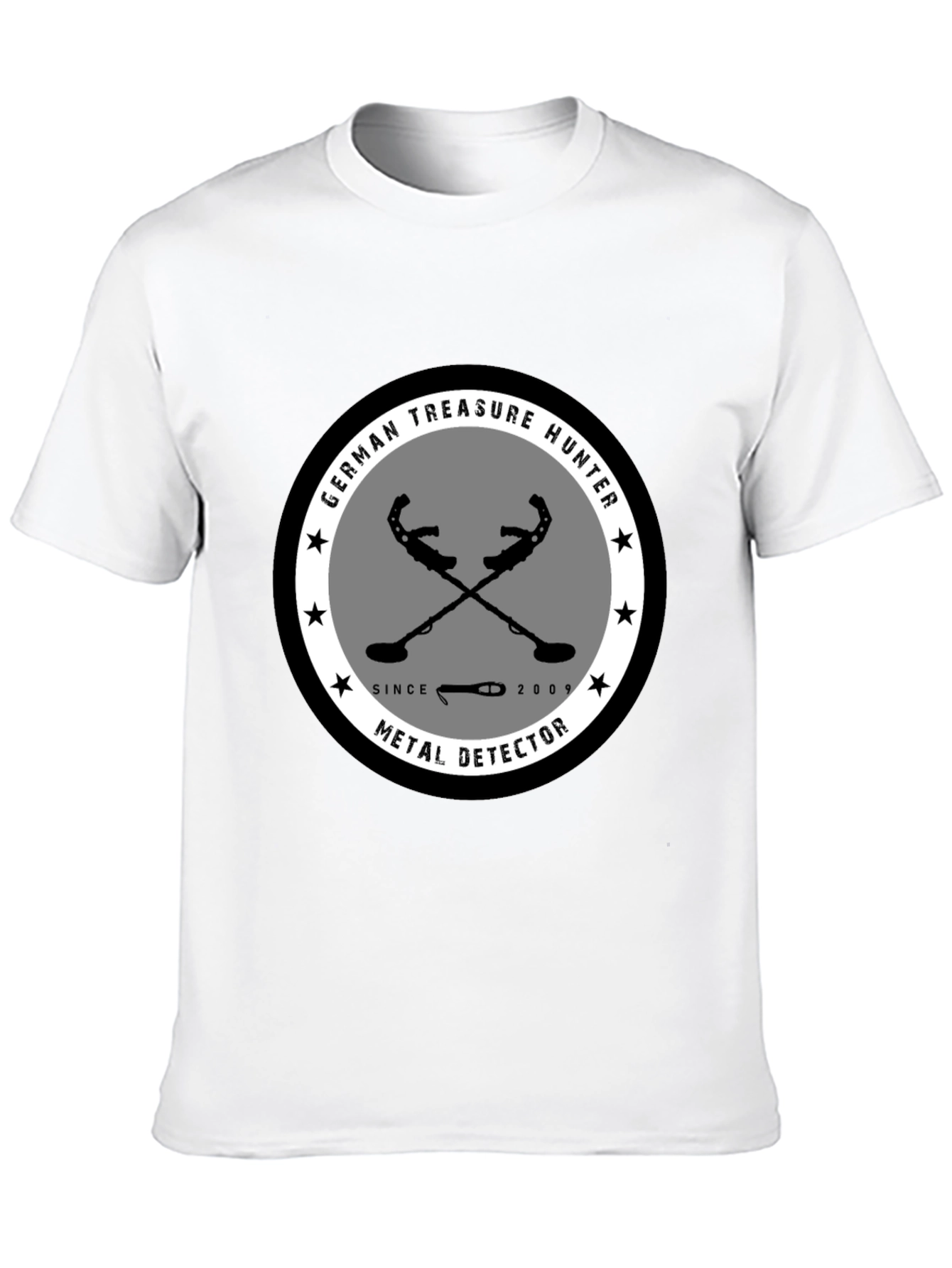 German Treasure Hunter Metal Detector T-Shirt