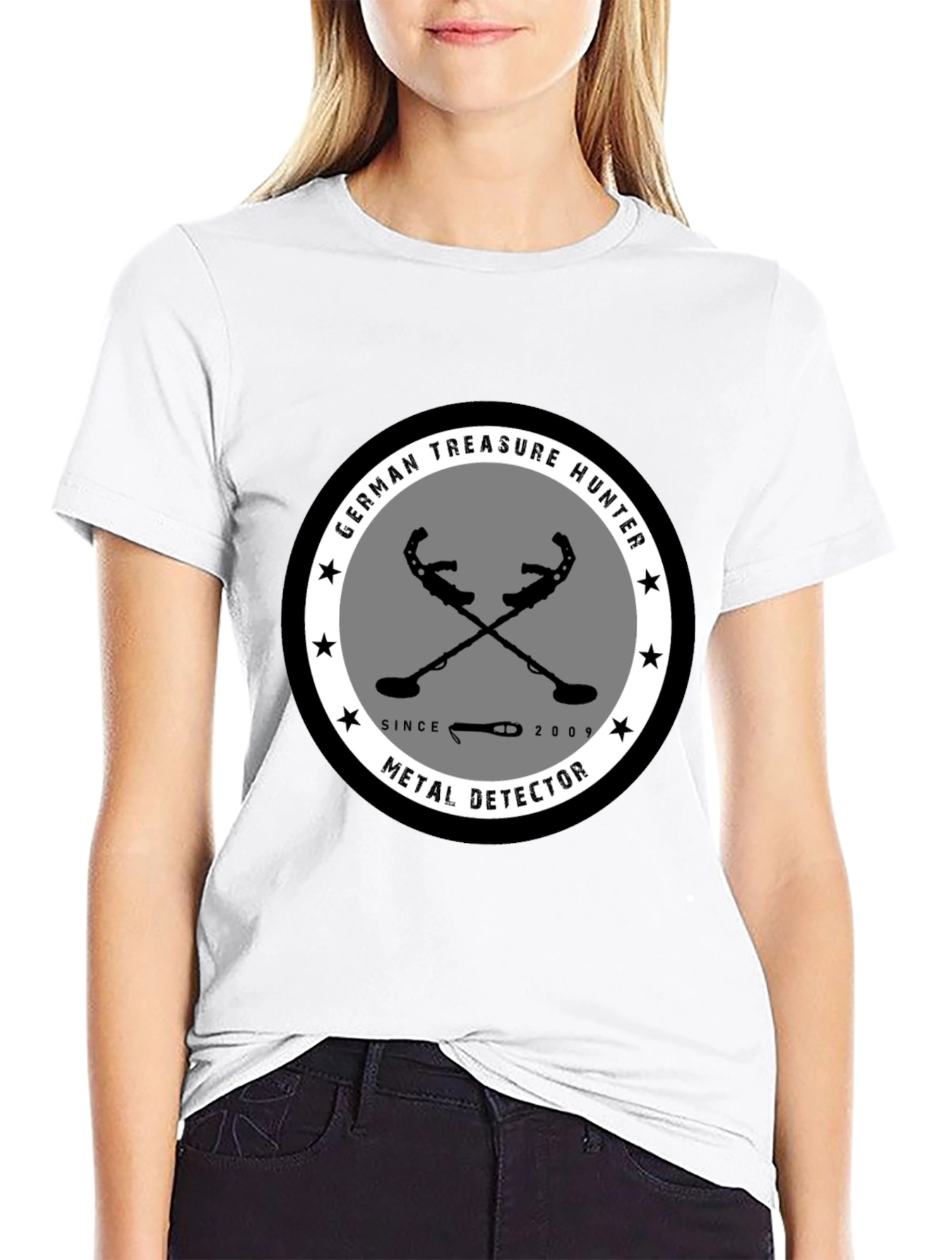 German Treasure Hunter Metal Detector T-Shirt